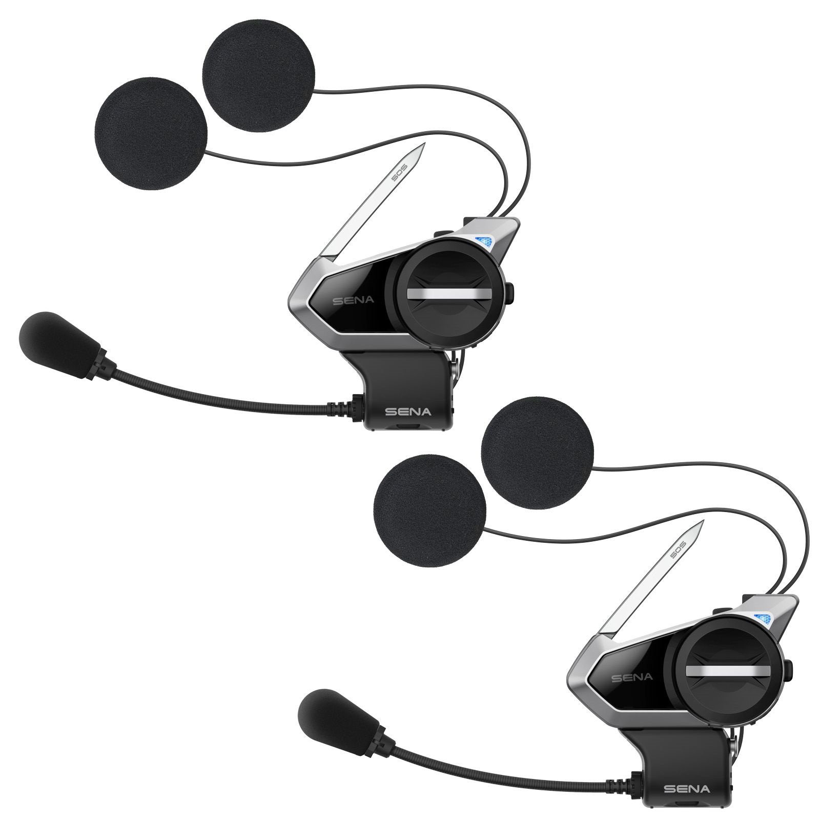 Sena Motorradhelm Sena 50S Helmkommunikationsset Sound by Harman Kardon (Doppelset) (1er Set)