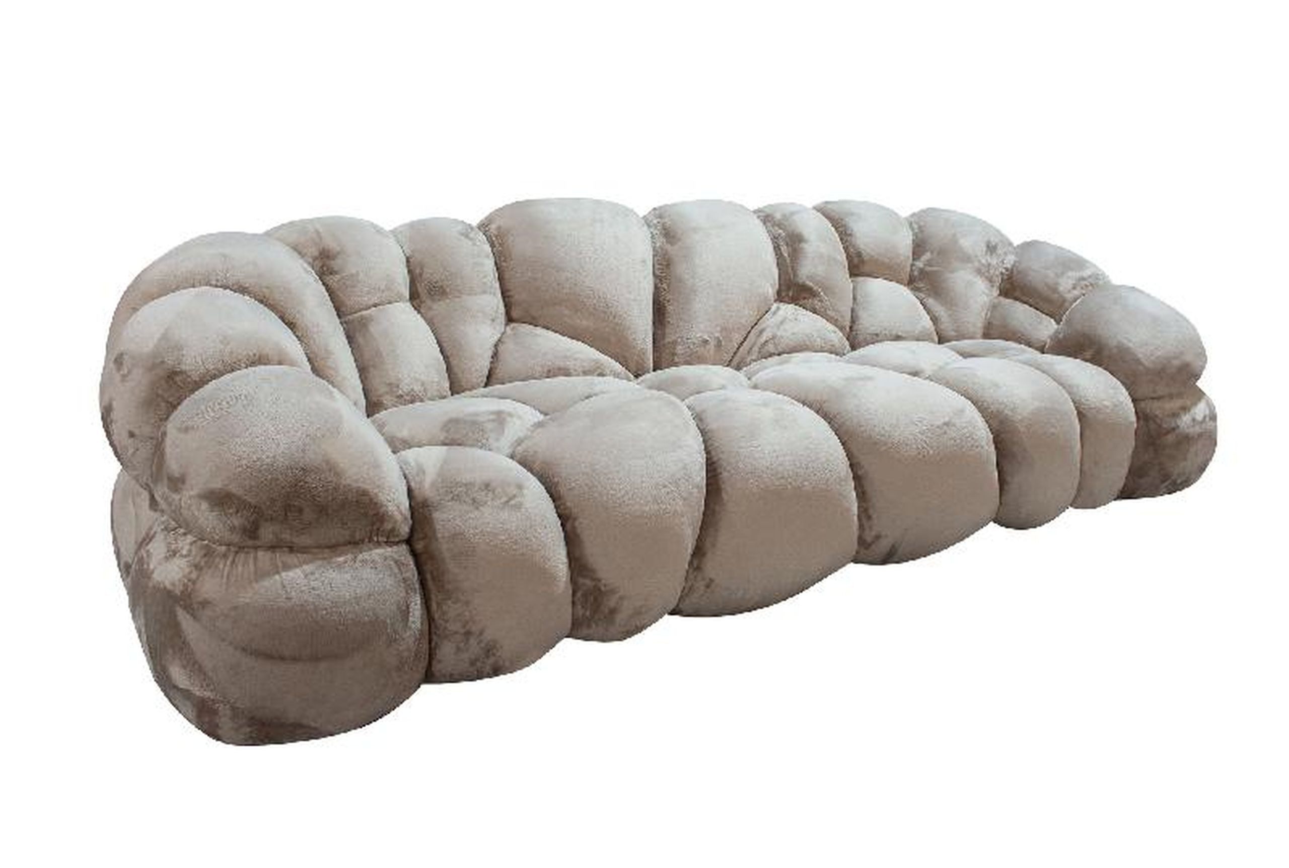 PTMD Sofa Sofa Cloudy Comfort Kunstfell in drei Farben