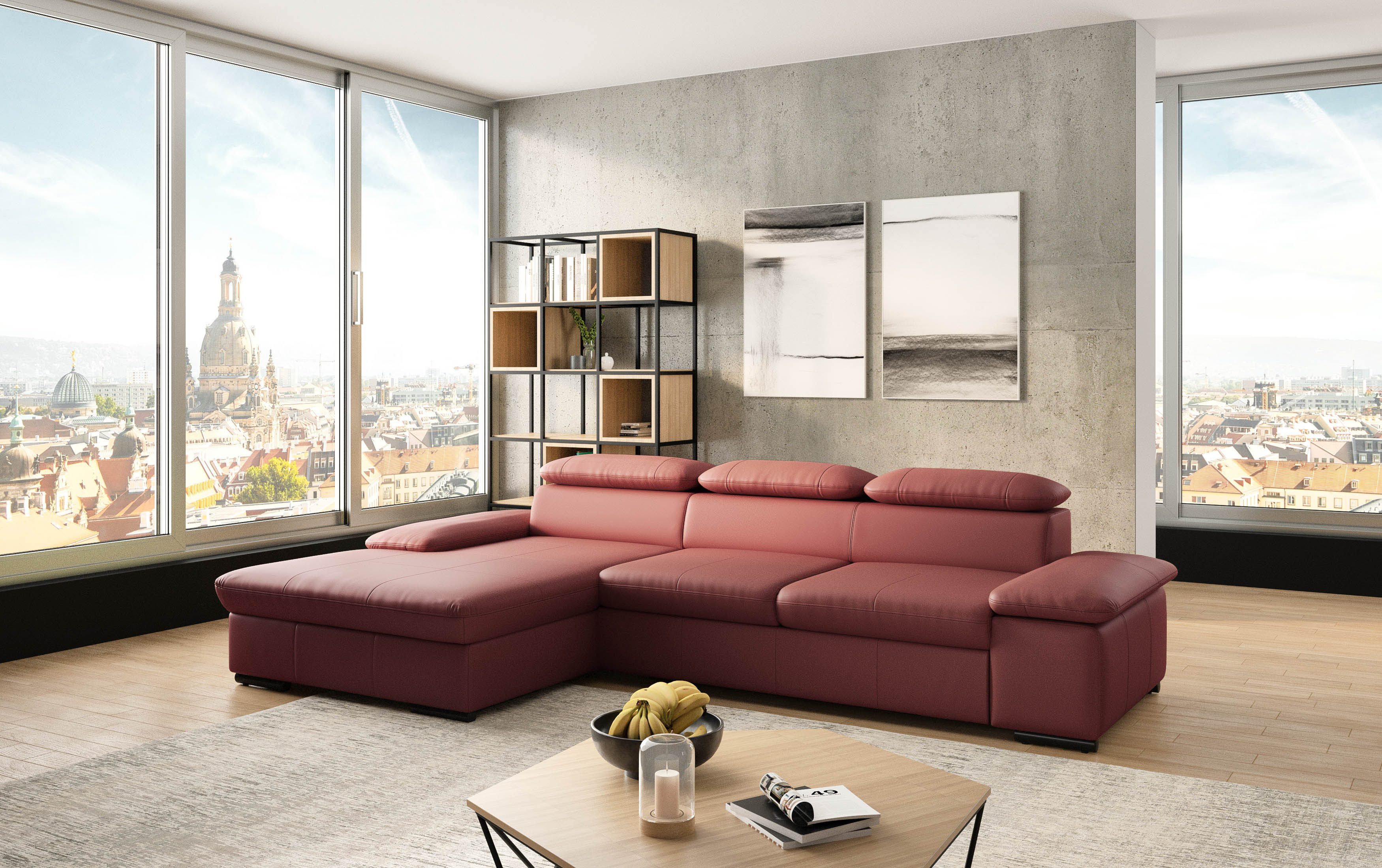 sit&more Ecksofa Alcudia L-Form, wahlweise mit günstig online kaufen