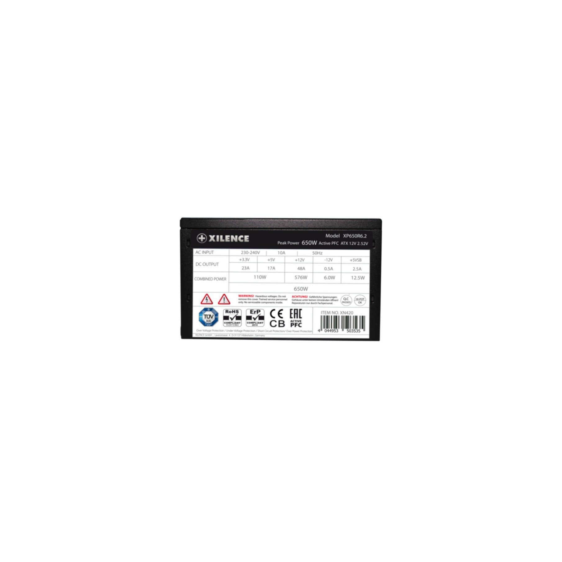 Xilence XP650R6.2 Netzteil