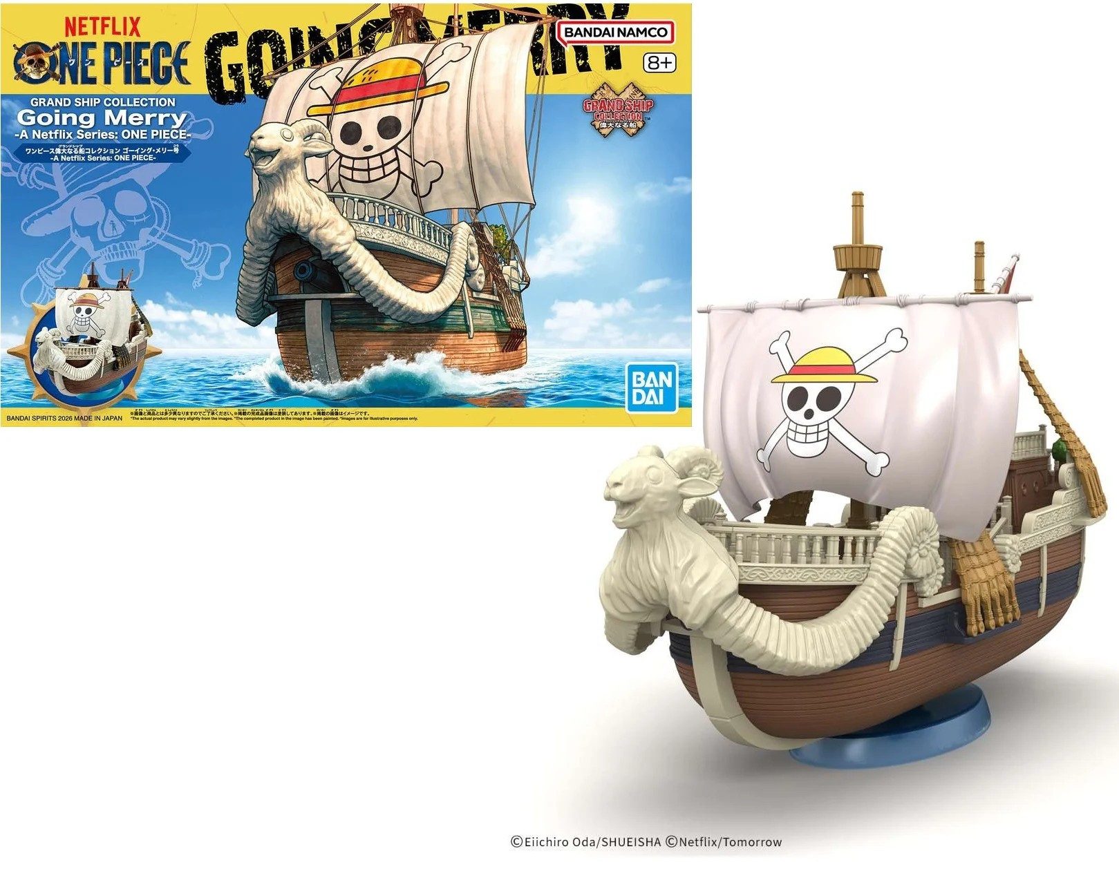 Bandai Modellbausatz One Piece - Going Merry Netflix Edition / Grand Ship Collection