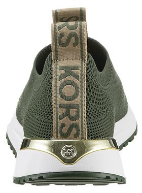 MICHAEL KORS BODIE SLIP ON Slip-On Sneaker mit Anziehlaschen und Metallic-Details