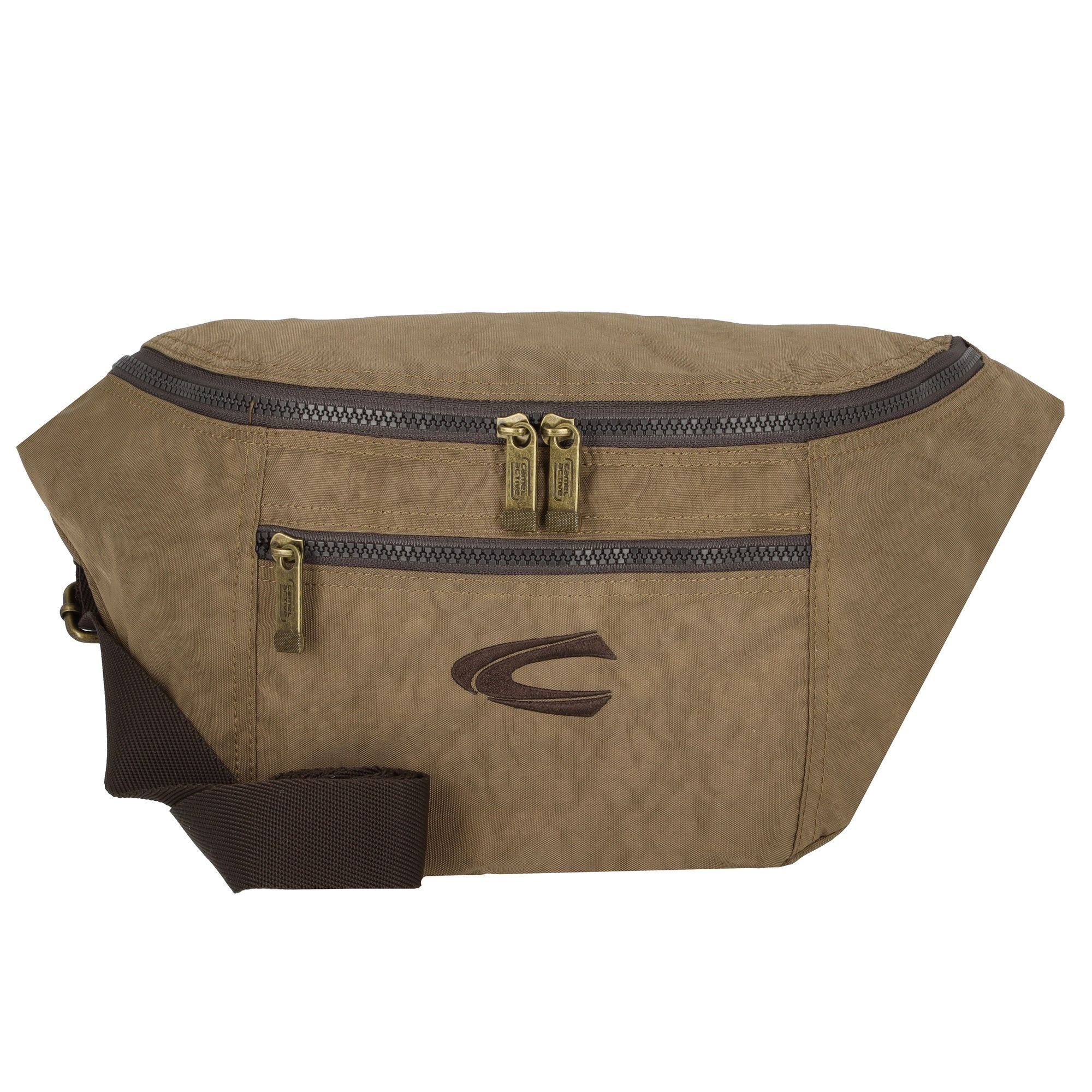 camel active Umhängetasche Journey, aus leichtem robusten Nylon, funktional perfekt für alle Lebenslagen