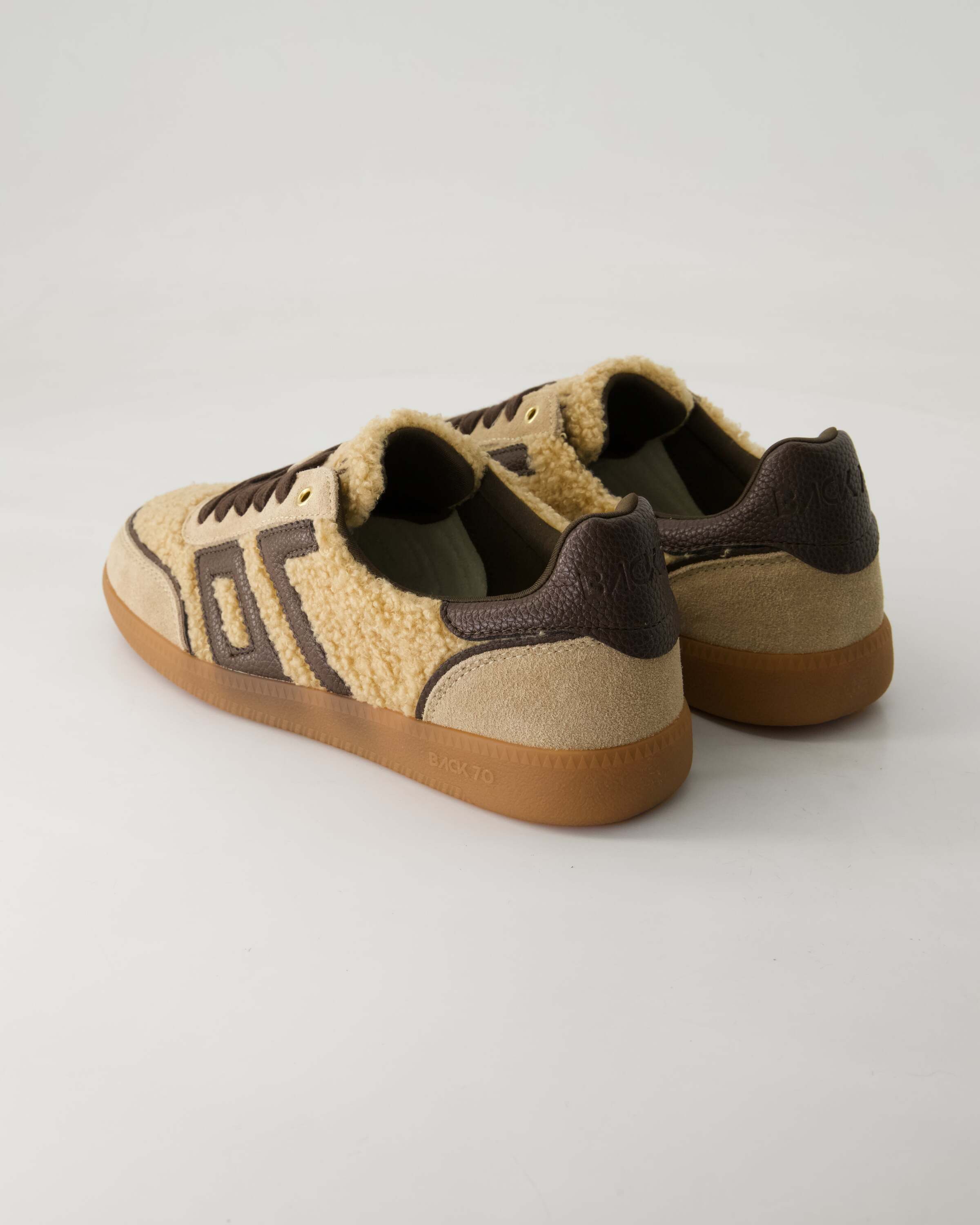 Back 70 Cloud Teddy Sneaker Obermaterial: Leder und Textil