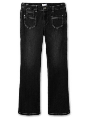 Sheego Bootcut-Jeans Große Größen in Five-Pocket-Form