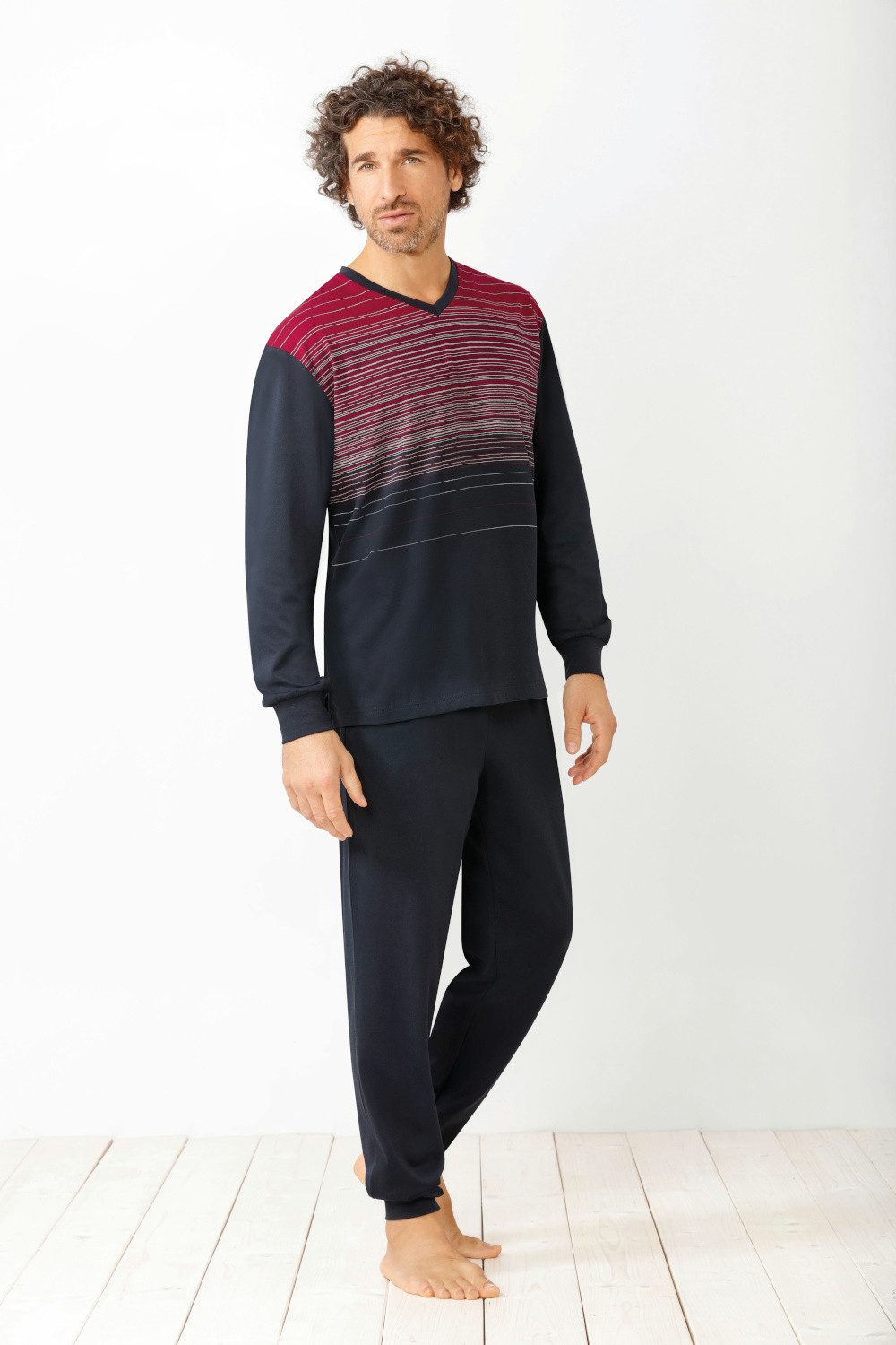 Pyjama Hajo, Schlafanzug Klima-Komfort 53761