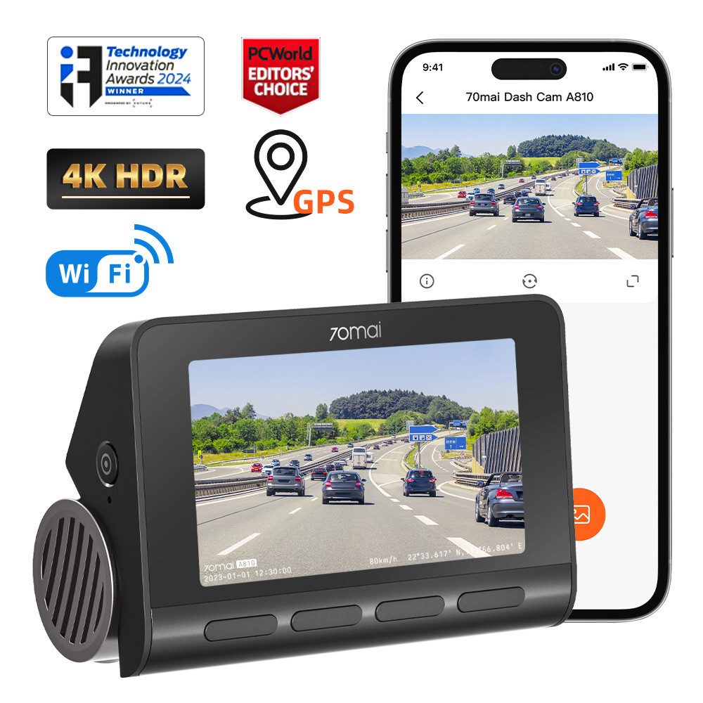 A810 Auto Dashcam GPS Dashcam