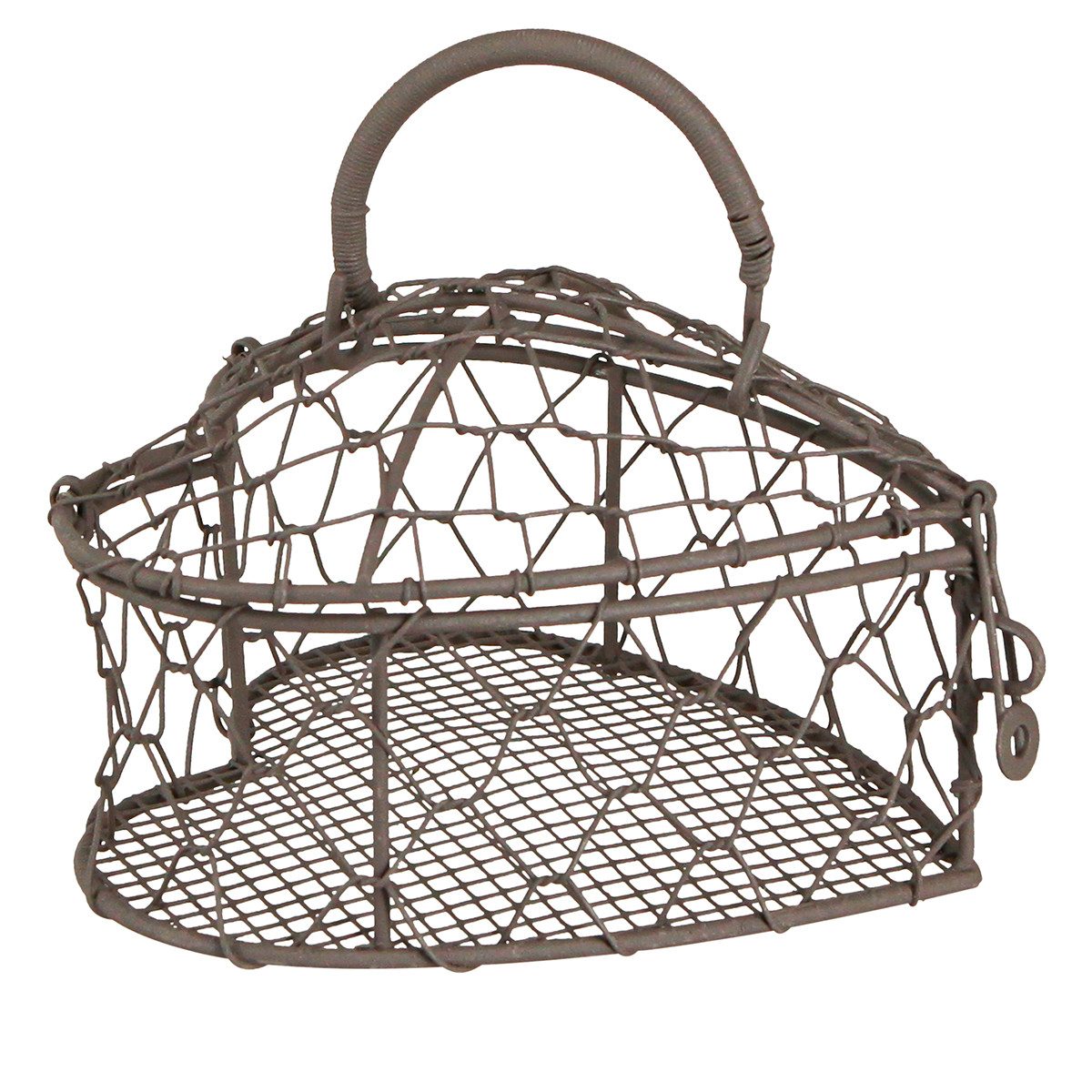 Posiwio Gartenfigur Dekoratives Draht-Herz im Vintage-Stil für kreative Ideen