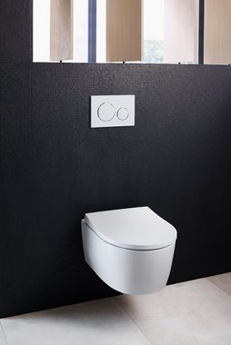 GEBERIT WC-Sitz iCon, WC-Sitz Schlankes Design - Weiß
