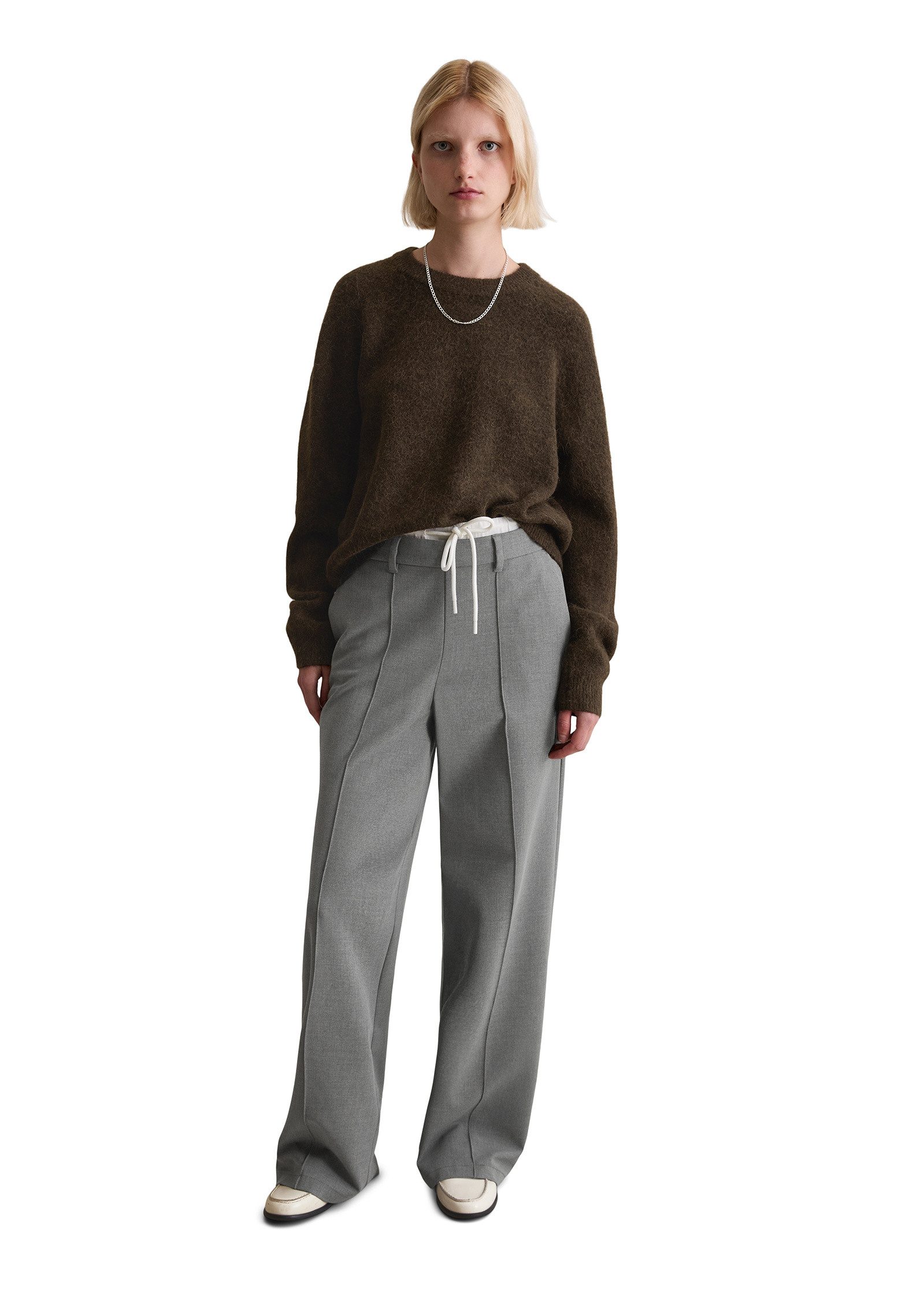 Marc O'Polo DENIM Strickpullover aus kuscheligem Alpakawolle-Mix