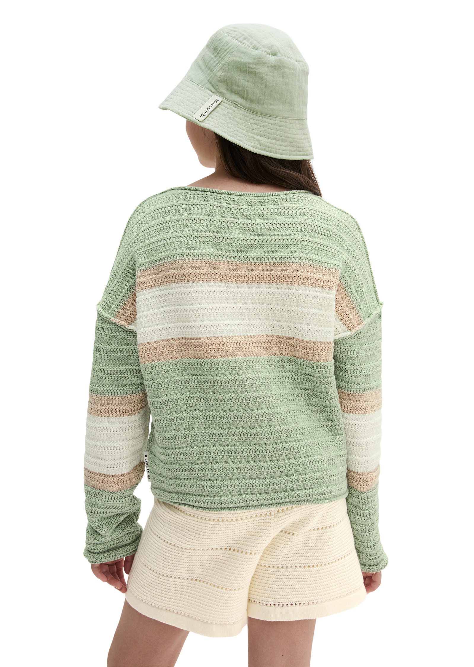 Marc O'Polo Strickpullover im Inside-Out-Look