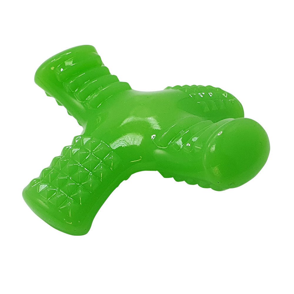 Nobby Kauspielzeug Nobby Hundespielzeug TPR Snackkreuz 14,5 cm