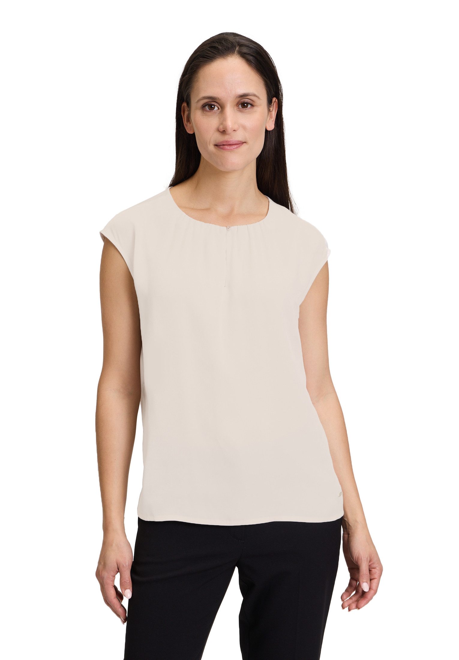 Blusentop Betty & Co Blusentop mit Raffung