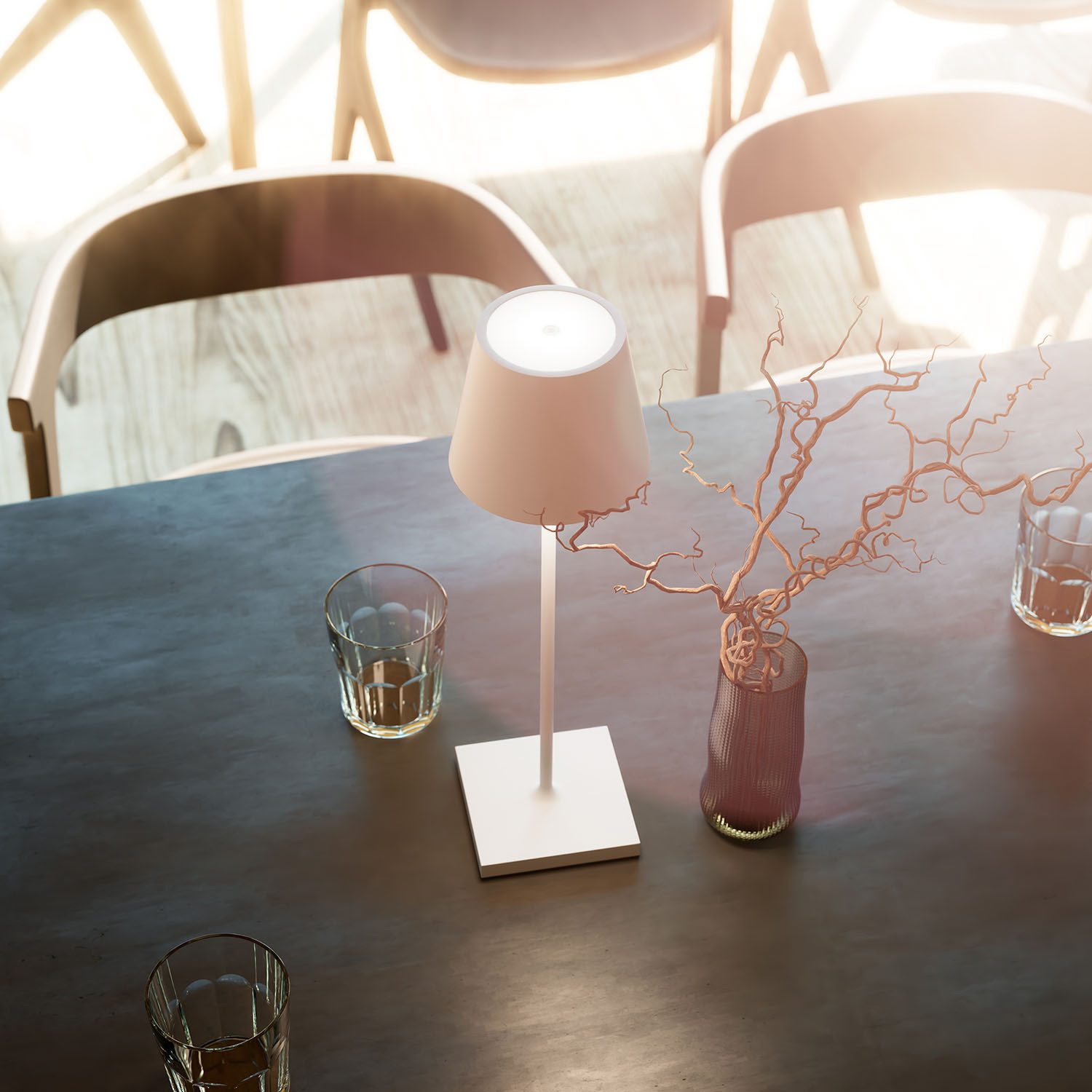 SIGOR LED Tischleuchte Akku-Tischleuchte, Dimmbar, LED fest integriert, War günstig online kaufen