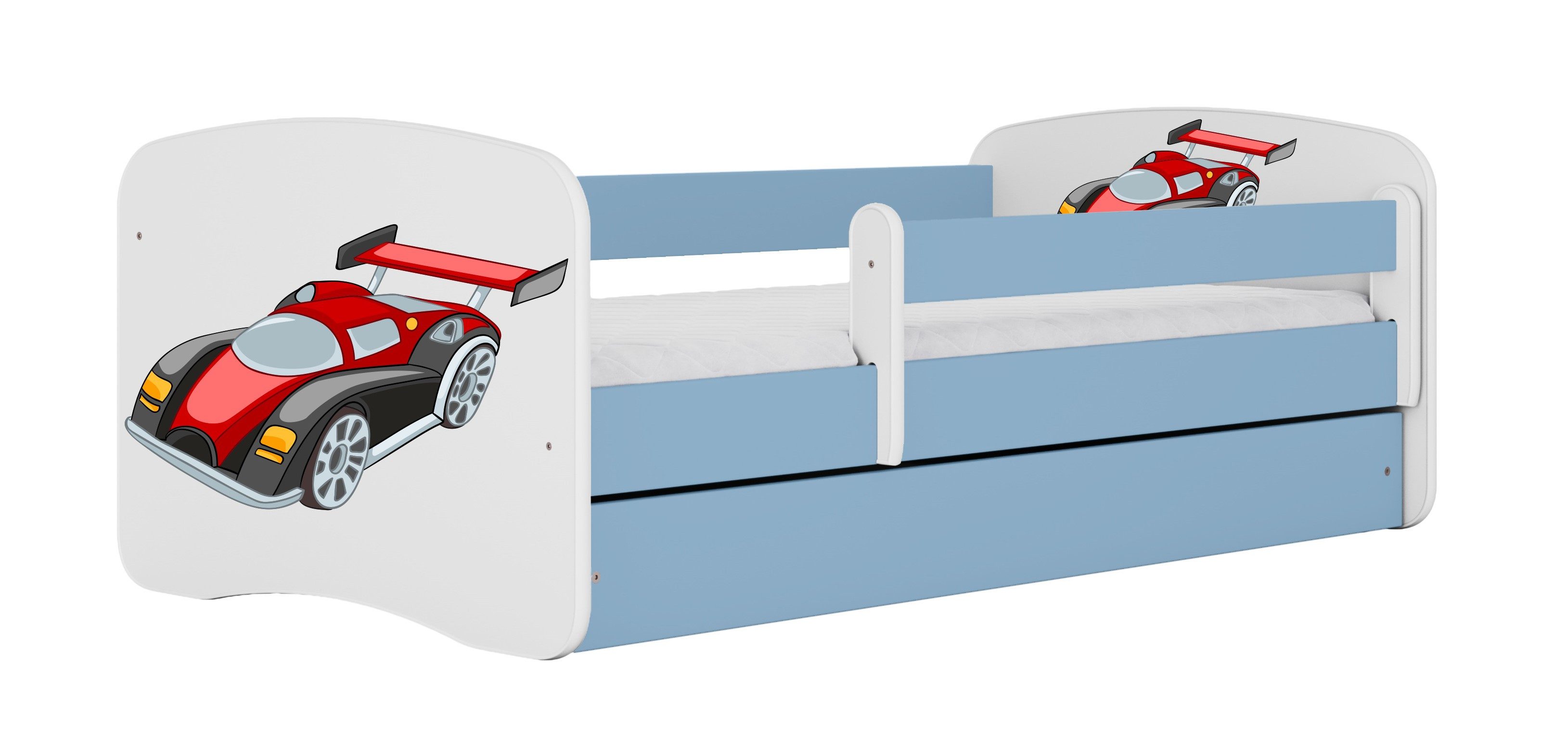 99rooms Kinderbett Dreams XXIV (Kinderbett, Bett), Modern Design, Liegekomfort, mit Schublade, Lattenrost und Matratze