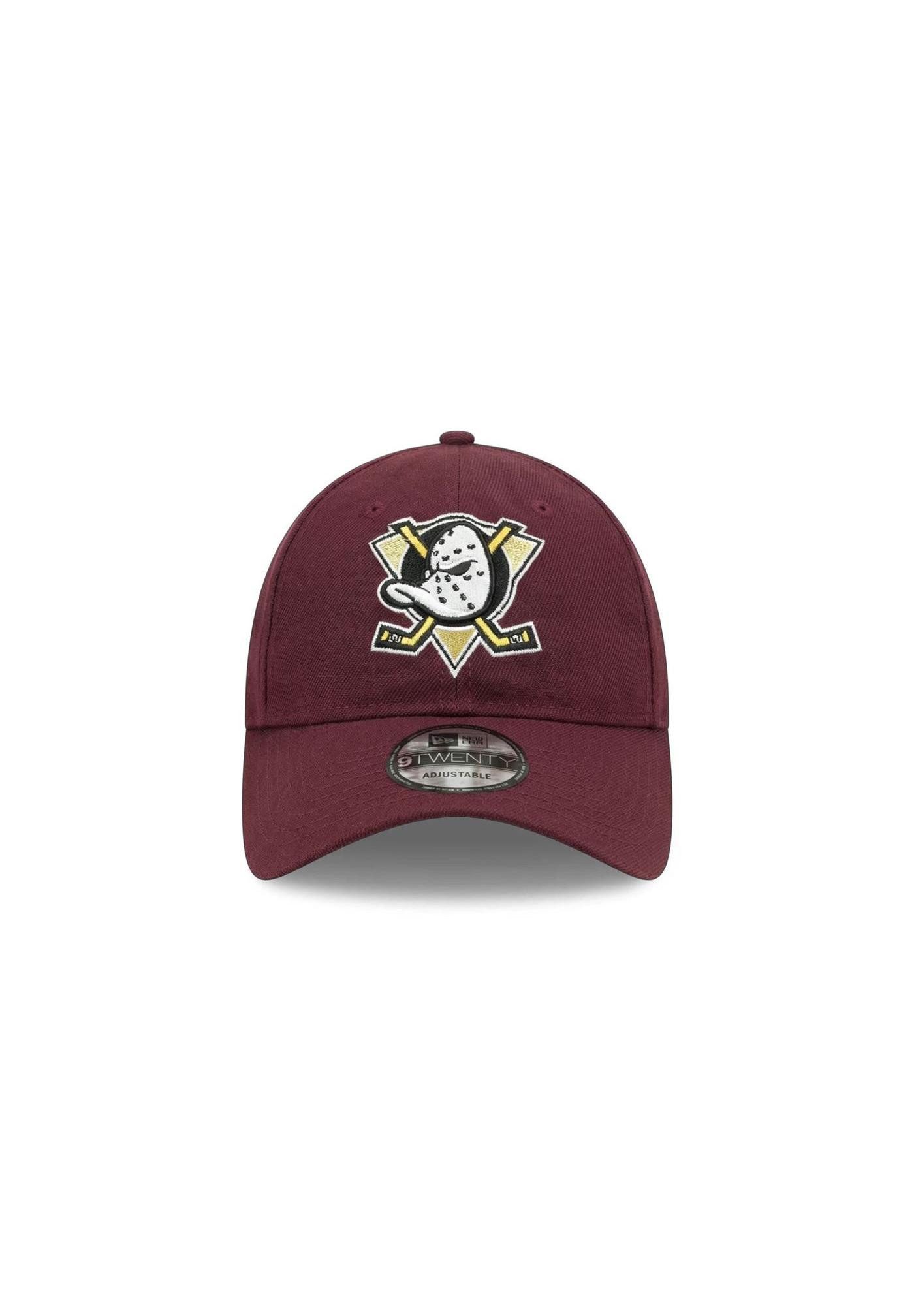 New Era Baseball Cap Anaheim Ducks NHL Essential Lila Verstellbare 9Twenty Cap New Era (1-St)