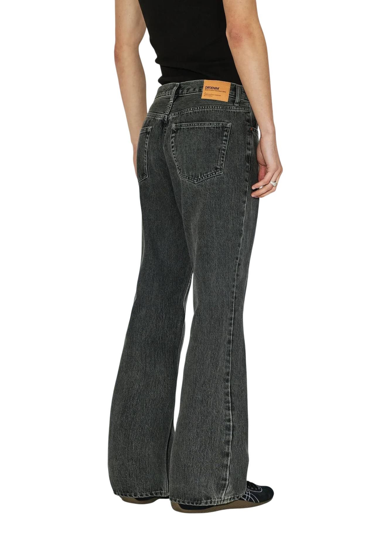 Dr. Denim Relax-fit-Jeans Jeans Dr.Denim Rift Wide Bootcut - Mid Grey Retro Weites Bootcut-Bein