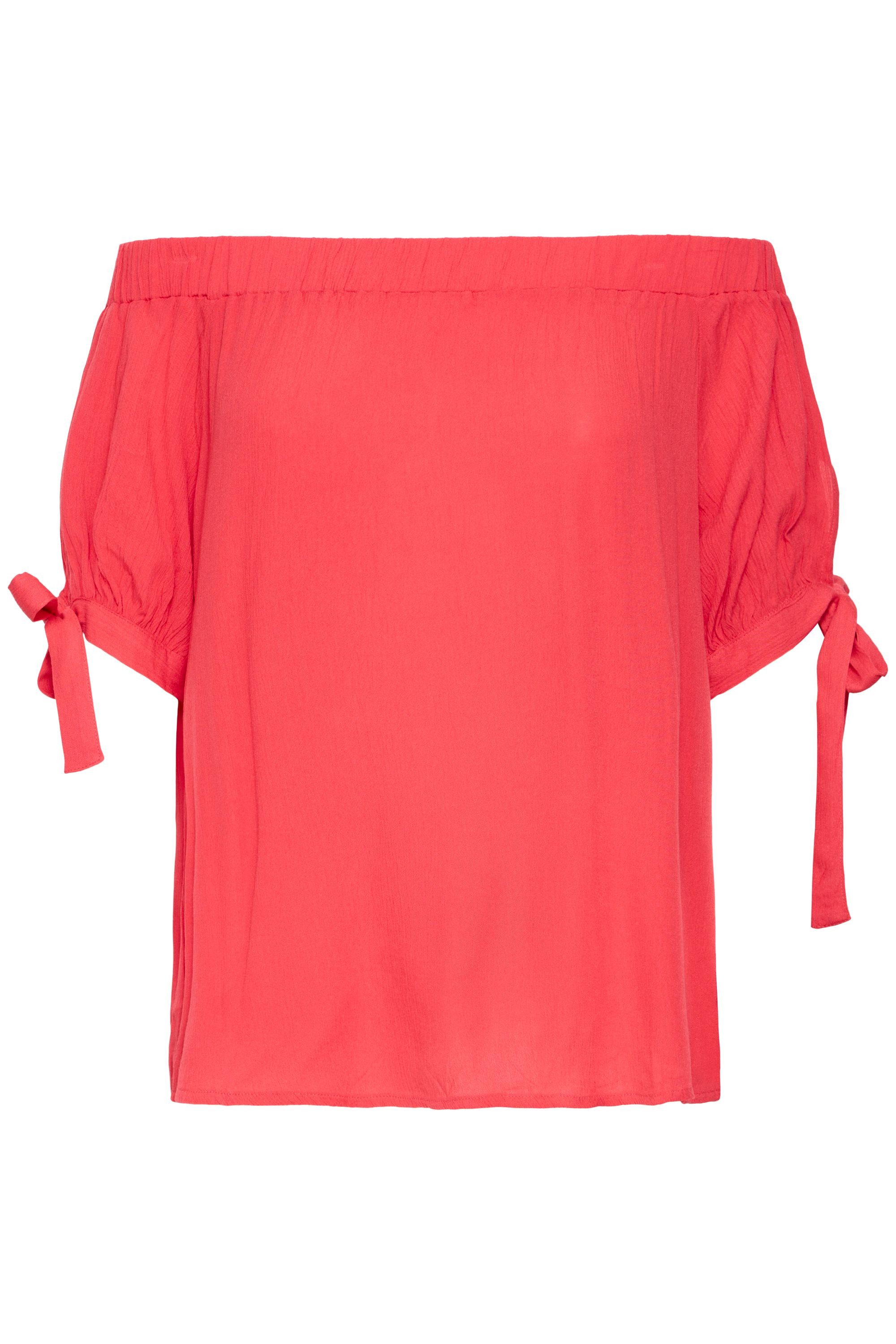 Ichi Shirttop IHMARRAKECH Casual schulterfreie Bluse günstig online kaufen