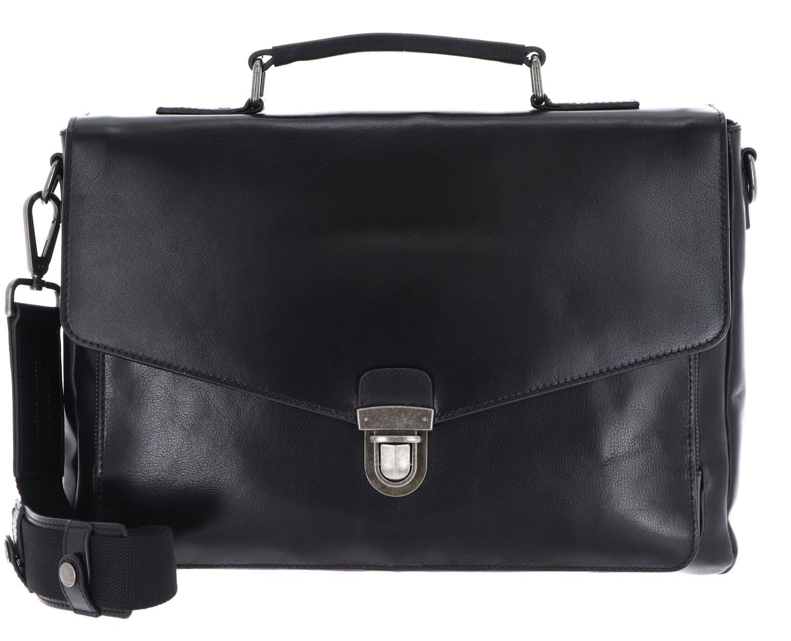 Leonhard Heyden Aktentasche Briefcase 1 Compartment (Set, 2-tlg), aus echtem Rindsleder