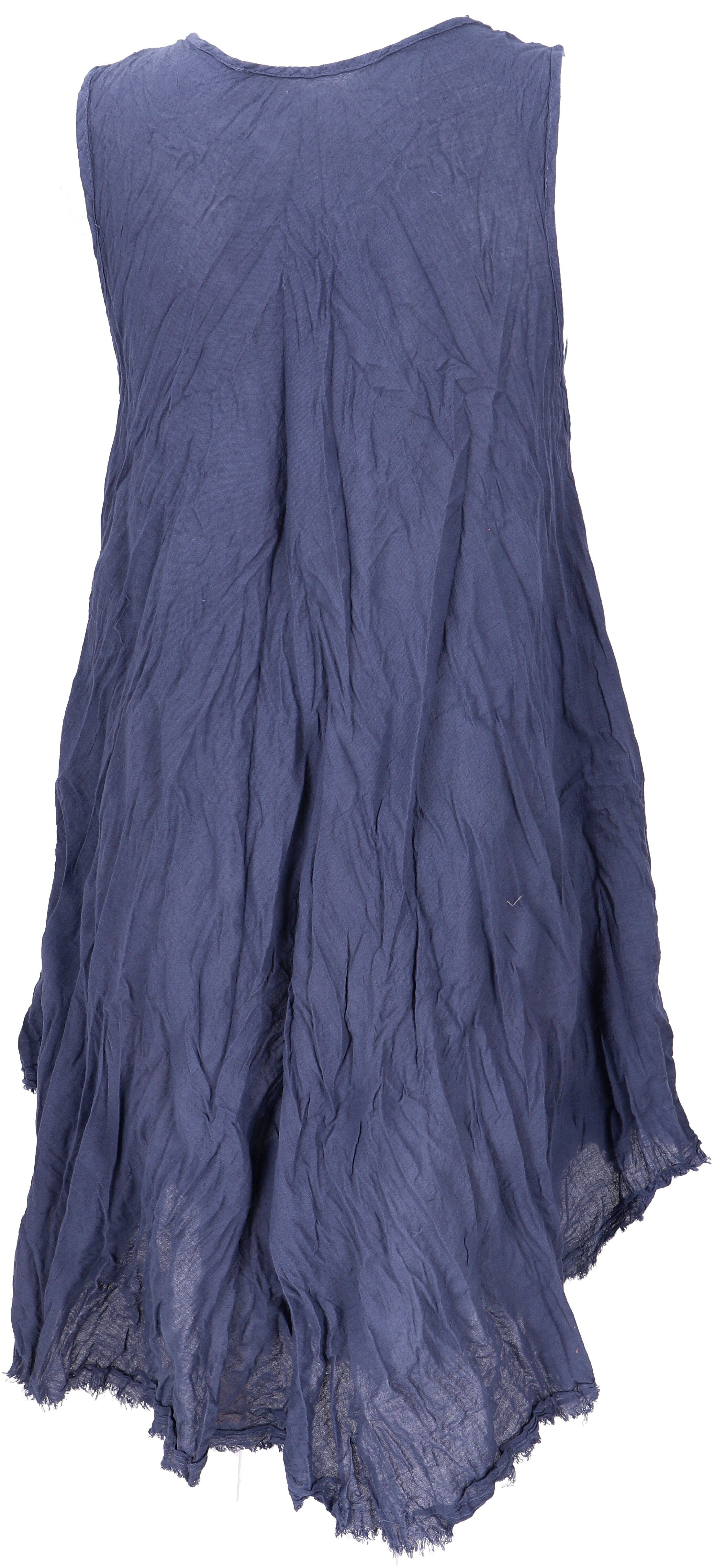 Guru-Shop Midikleid Boho Sommerkleid, luftiges Krinkelkleid,.. günstig online kaufen