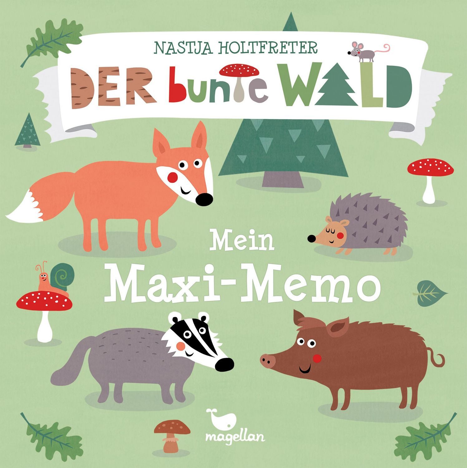 Magellan Spiel Der bunte Wald - Mein Maxi-Memo