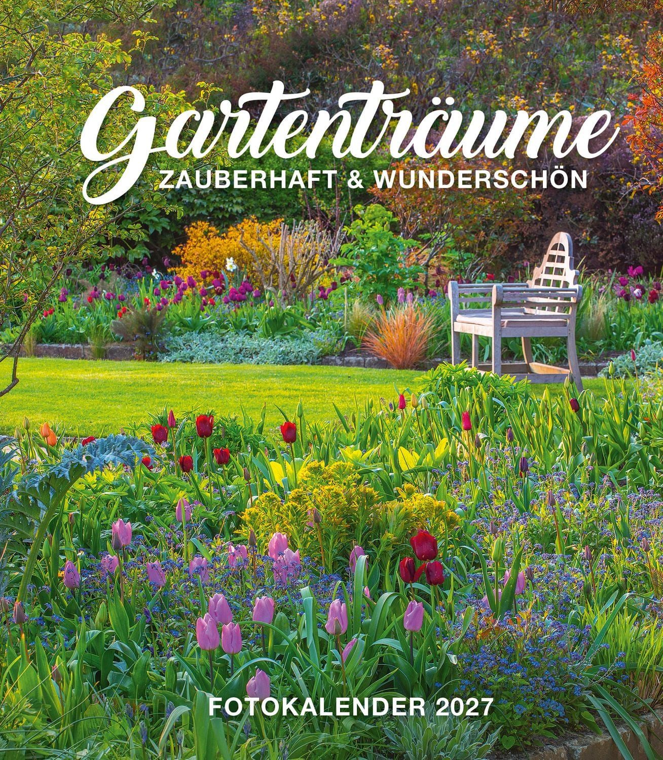 Buchkalender Diary Gartenträume 2027