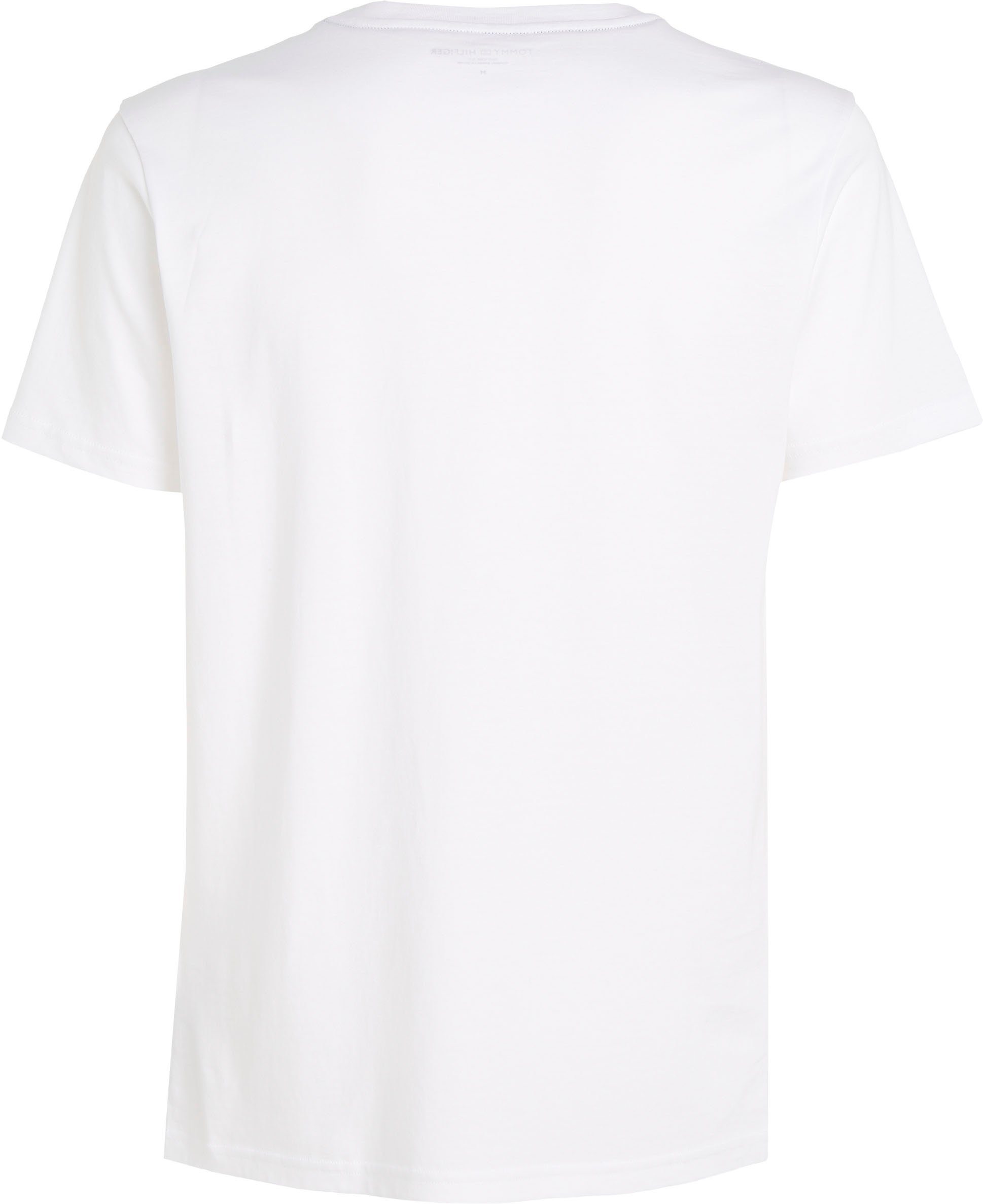 Tommy Underwear CN Tommy TEE White Hilfiger T-Shirt SS Hilfiger LOGO mit Markenlogo-Druck