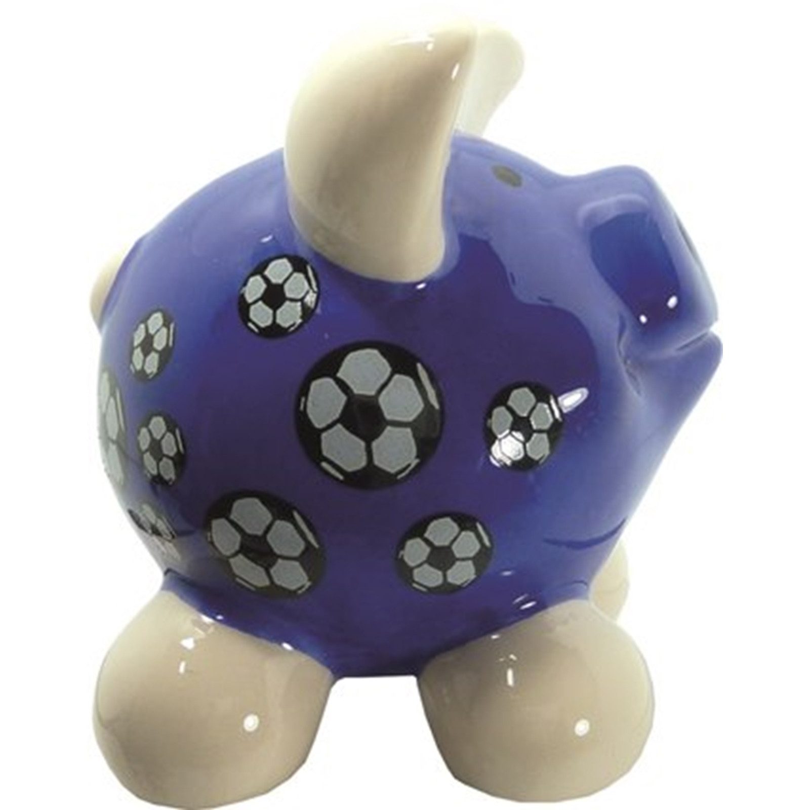 HTI-Living Spardose Sparschwein klein Blau Fußball, günstig online kaufen