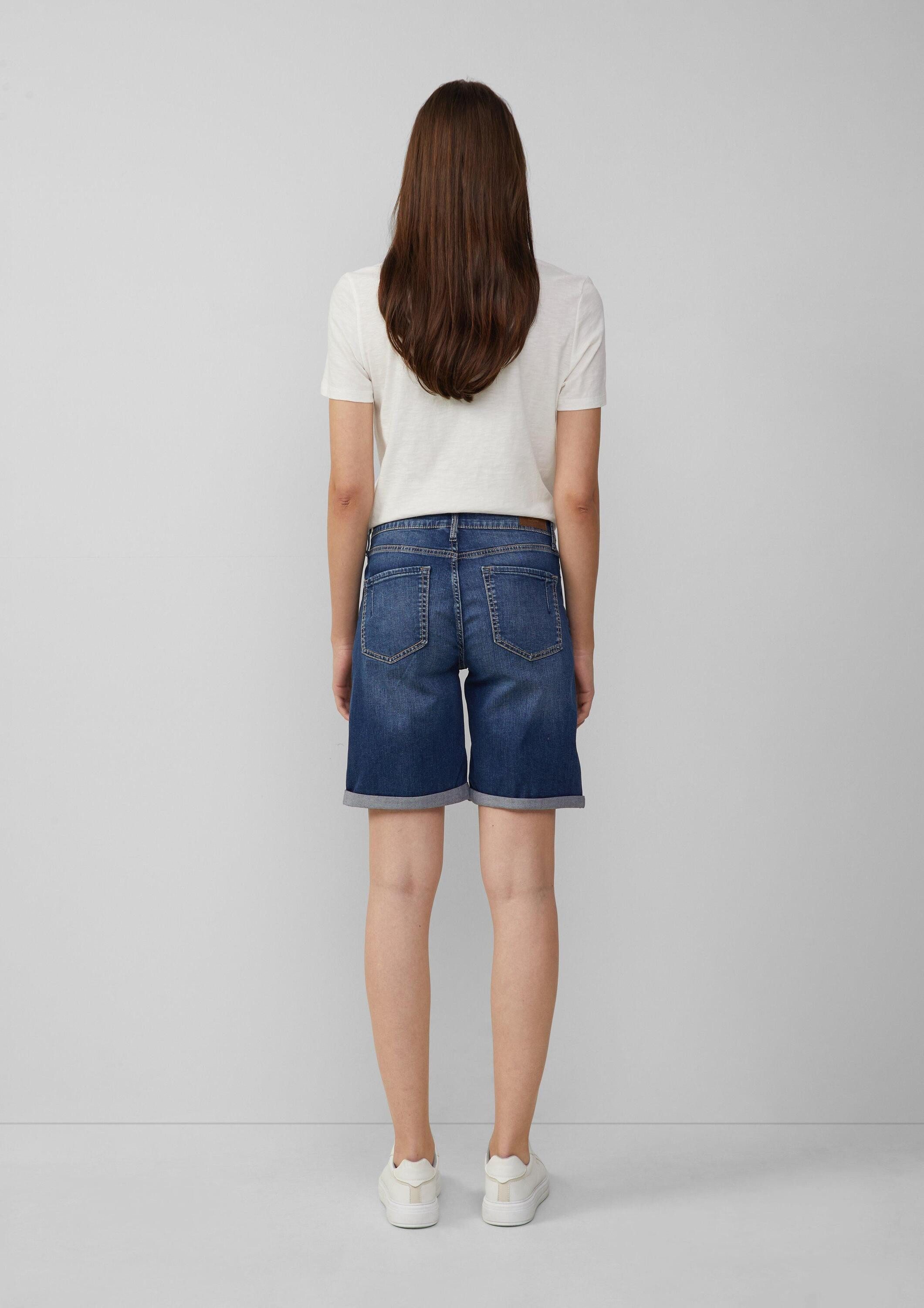 s.Oliver Jeansshorts Jeans-Hose KAROLIN Bermuda-Jeans Karolin / Regular Fit / Mid Rise / Turn-up