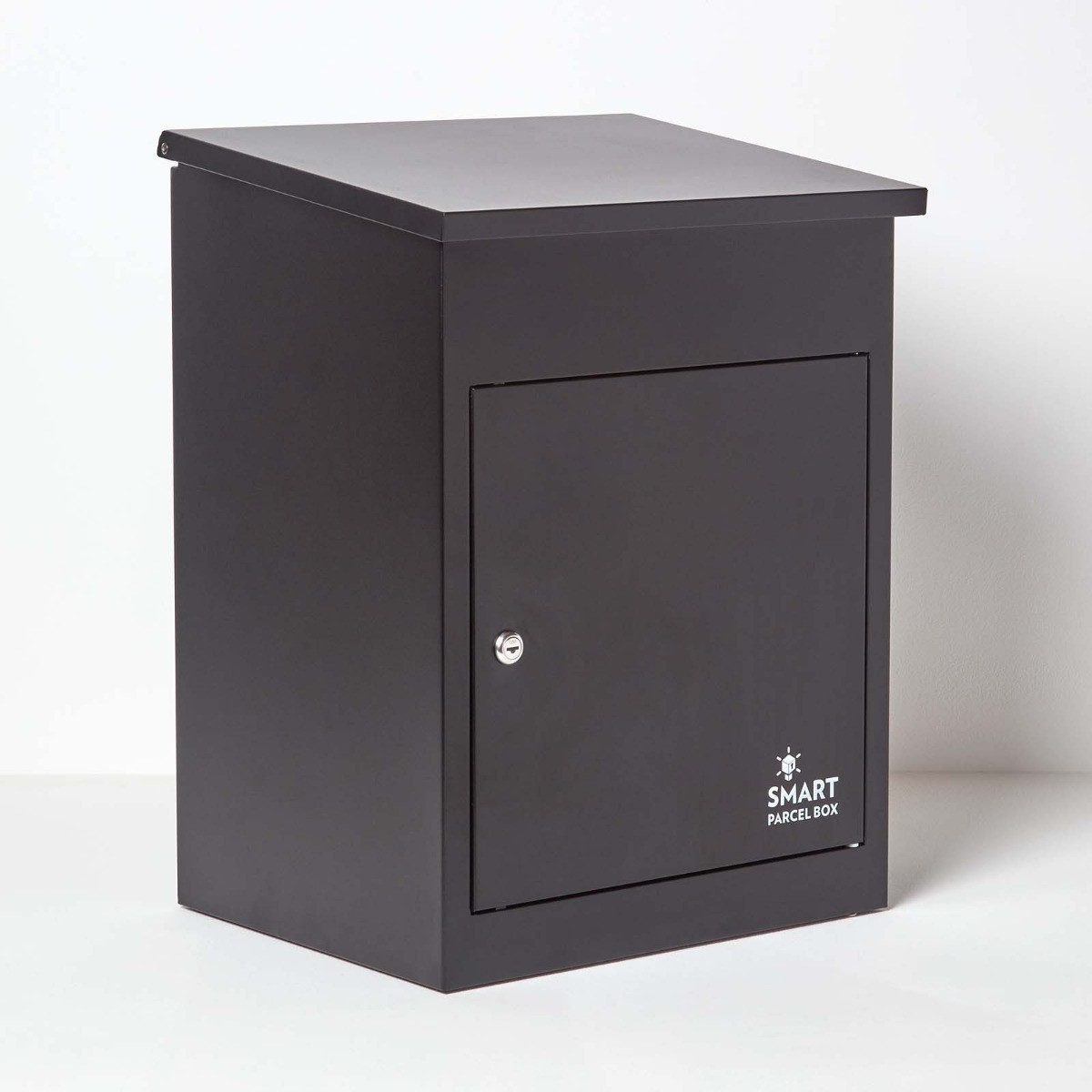 Thumbnail - Smart Parcel Box Paketbriefkasten Mittelgroßer Paketbriefkasten, Entnahme vorne, schwarz