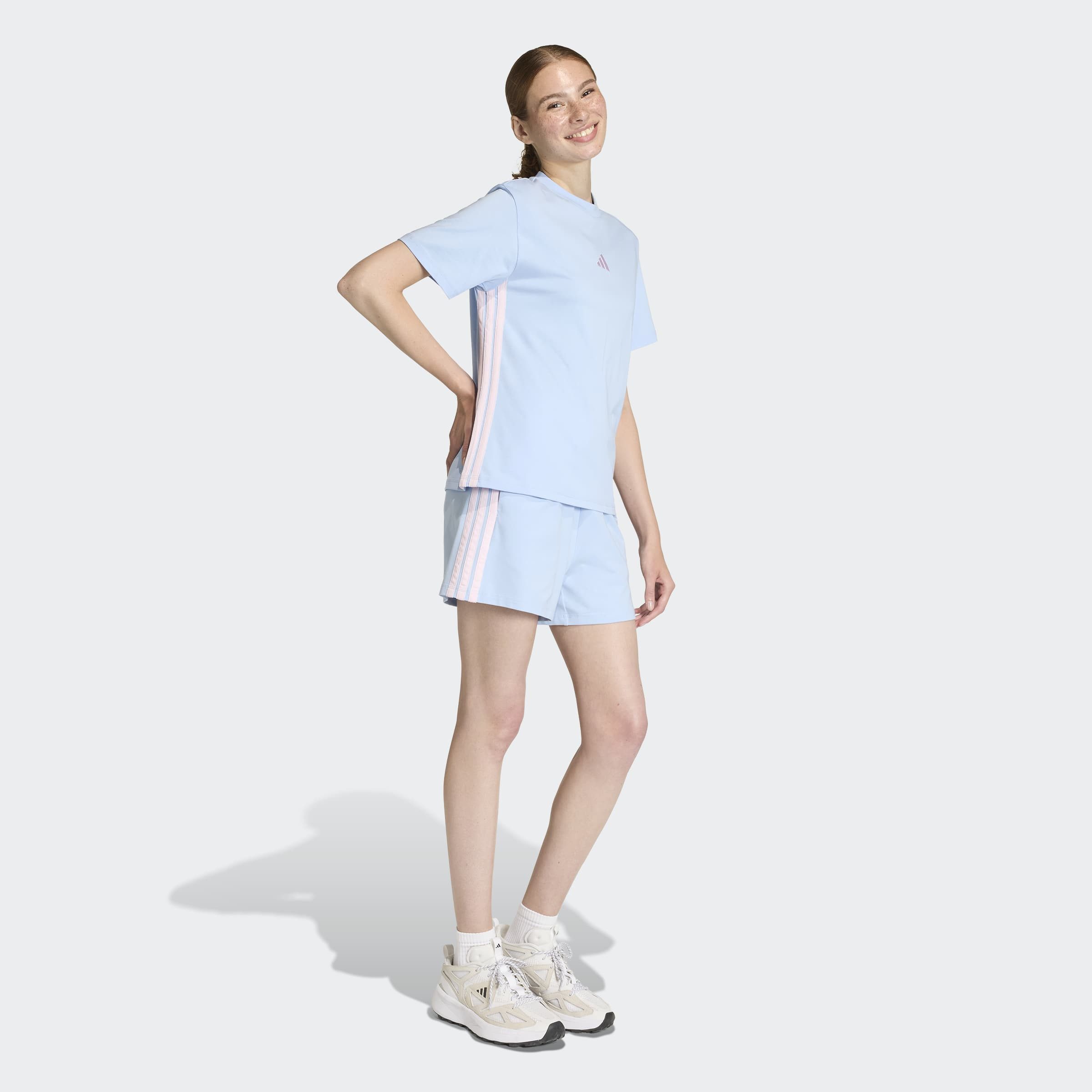 adidas Sportswear T-Shirt ESSENTIALS 3-STREIFEN COTTON