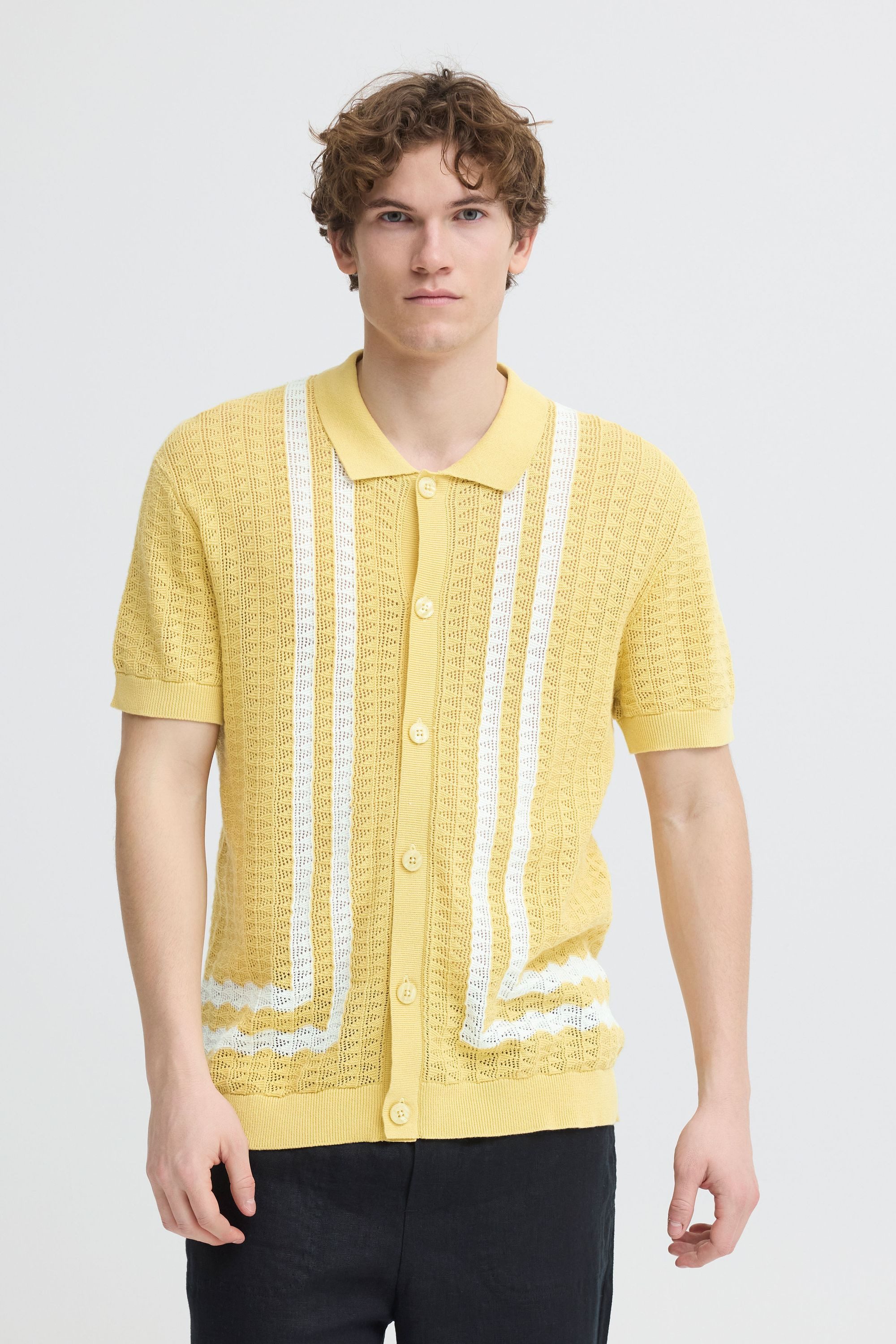 Casual Friday Poloshirt CFHolla Gestricktes Polohemd