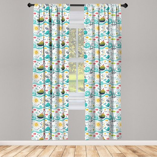 Gardine »Vorhang für Wohnzimmer Schlafzimmer Dekor«, Abakuhaus