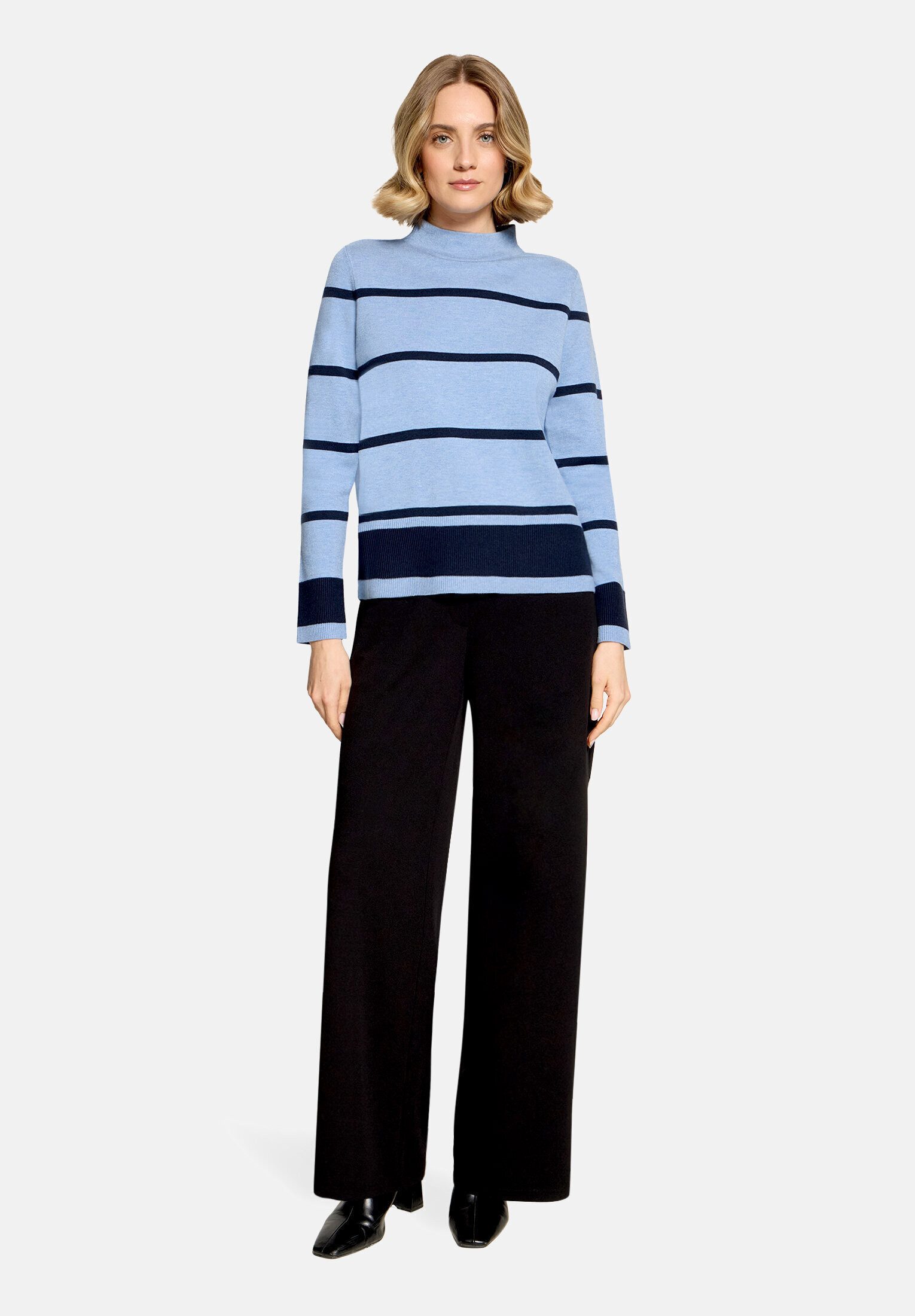 Betty Barclay Strickpullover Damen mit Stehkragen (1-tlg)
