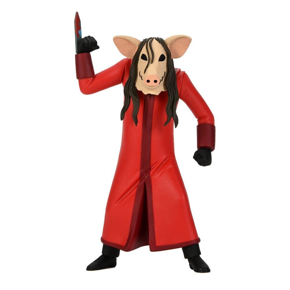 NECA Actionfigur Saw Toony Terrors Jigsaw Killer (Red Robe) 15 cm