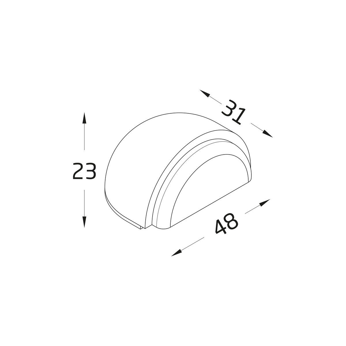 MS Beschläge Bodentürstopper Holztürstopper Bodentürstopper Türstopper günstig online kaufen