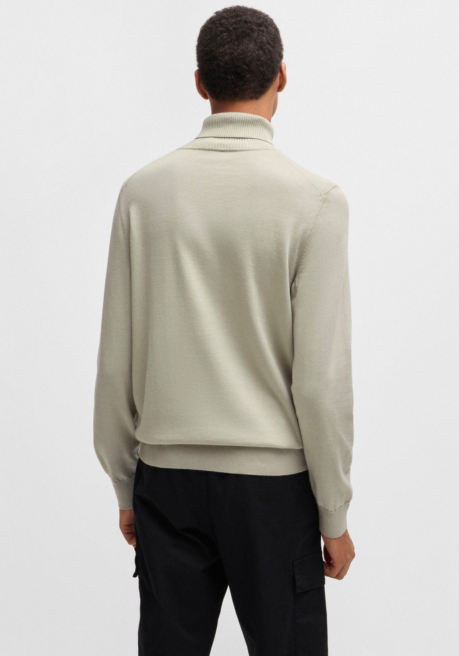 BOSS ORANGE Strickpullover Akiro mit kleinem günstig online kaufen