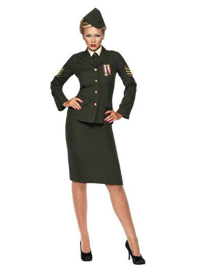Smiffys Kostüm Kommandantin, Militärisch inspiriertes Kostüm mit tollen Details