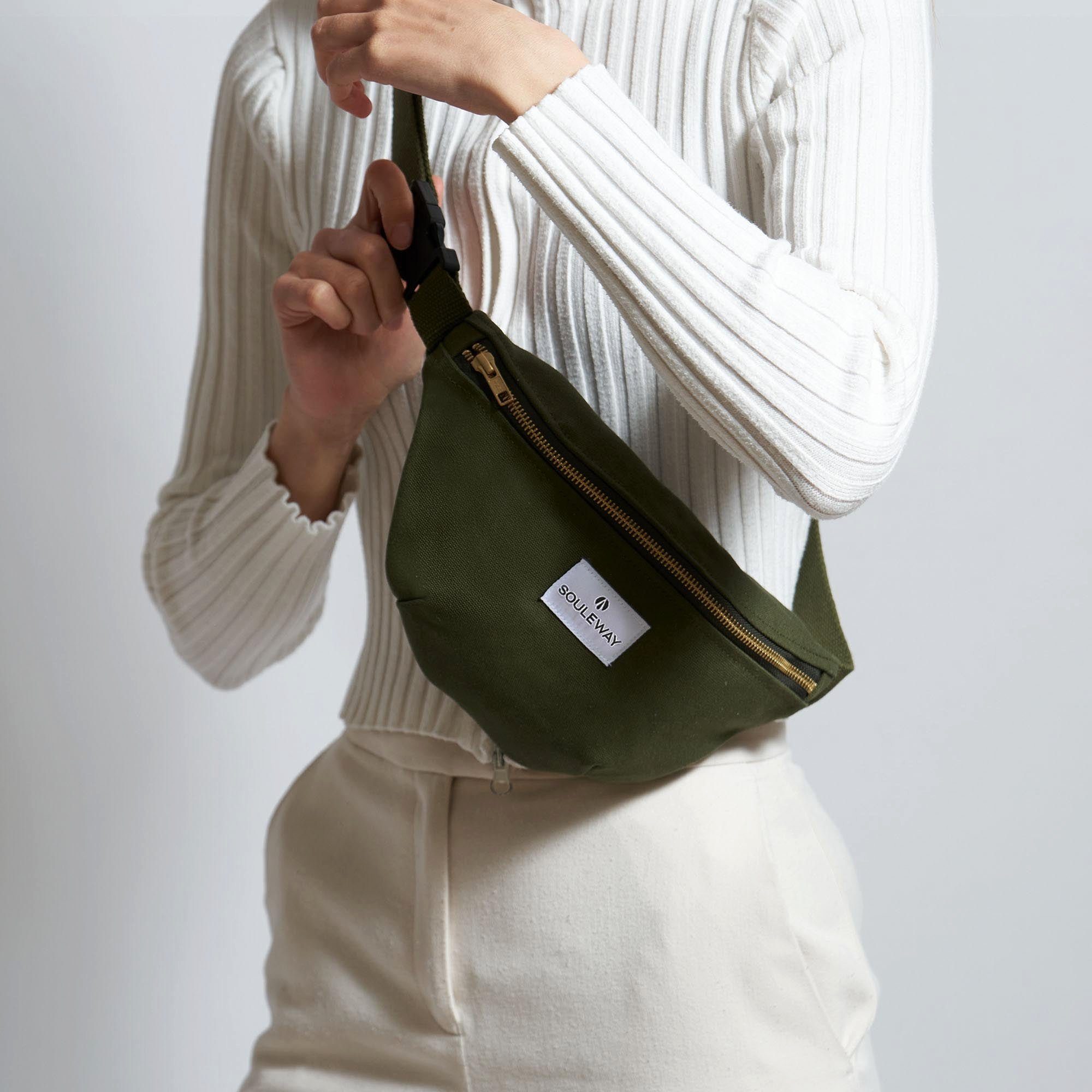 Olive Bauchtasche Dark Bum Souleway Bag