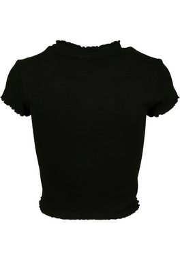 URBAN CLASSICS T-Shirt Urban Classics Damen Ladies Cropped Rib Tee 2-Pack (1-tlg)