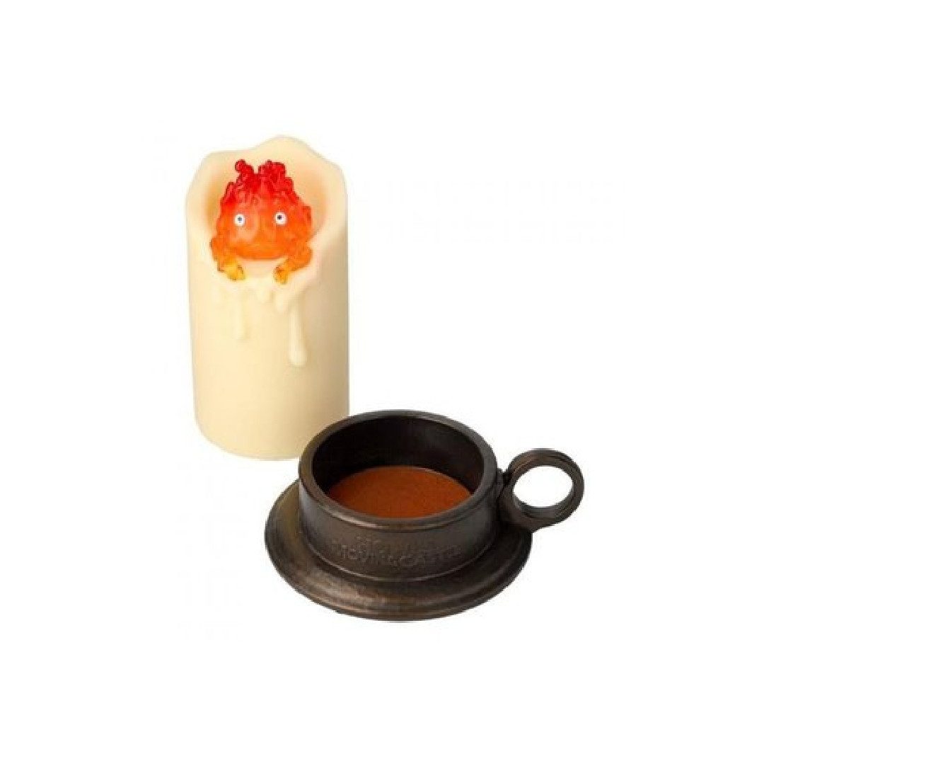 Benelic Dekofigur Das wandelnde Schloss Leuchte Illuminated Calcifer & candle 13 cm (1 St)
