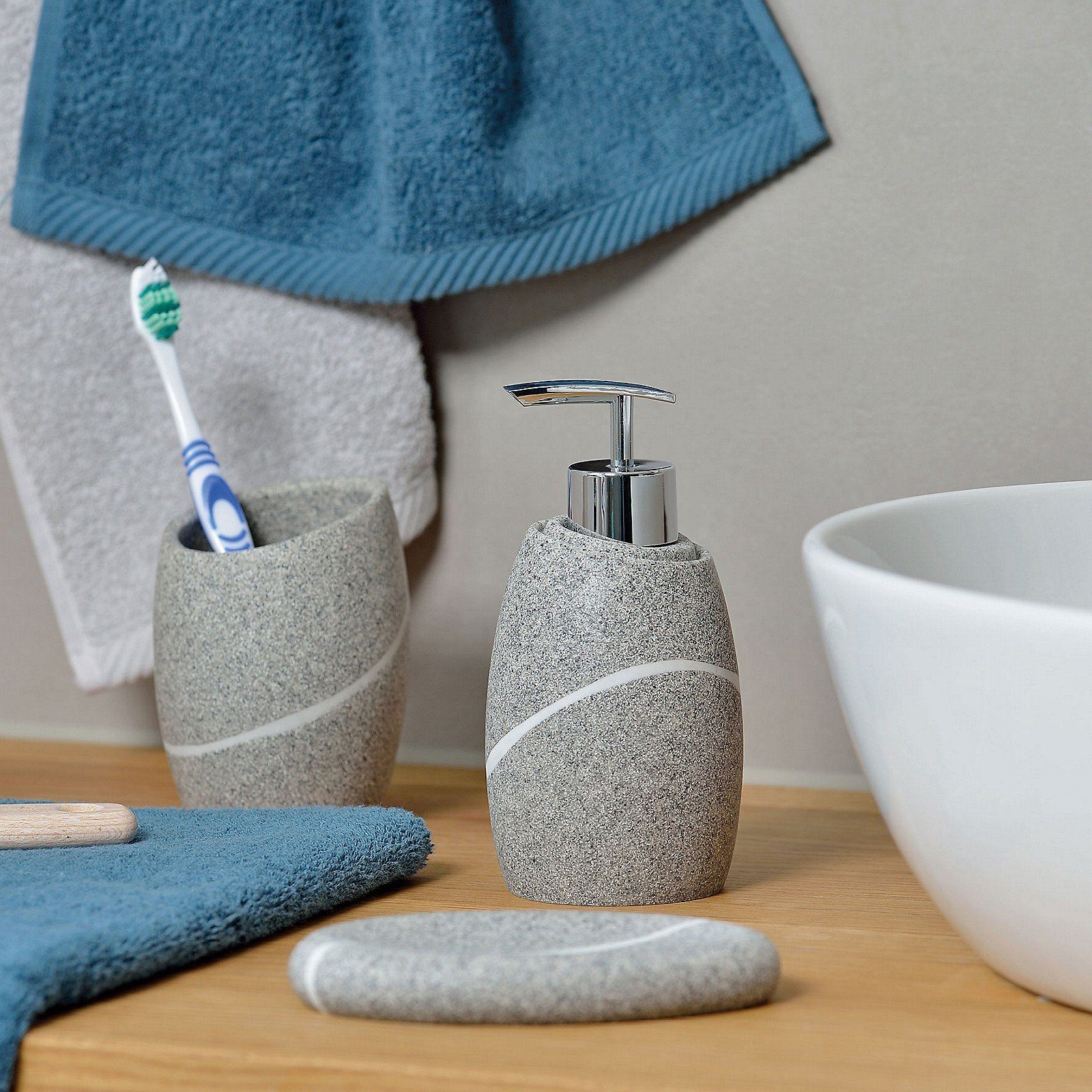 kela Badezimmer-Set Talus, bestehend aus Seifenspender günstig online kaufen