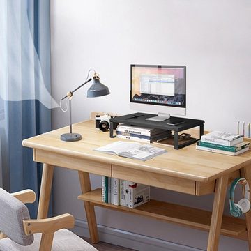 TWSOUL Monitorständer, Computer-Hochregal, Hochwertiges Metallmaterial Monitorständer, (Erhöhte Höhe um 16,5 cm)