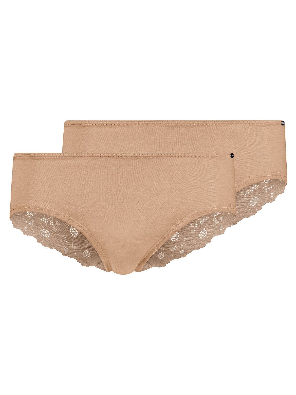 Panty Damen Panty 2er Pack CottonLace Essentials
