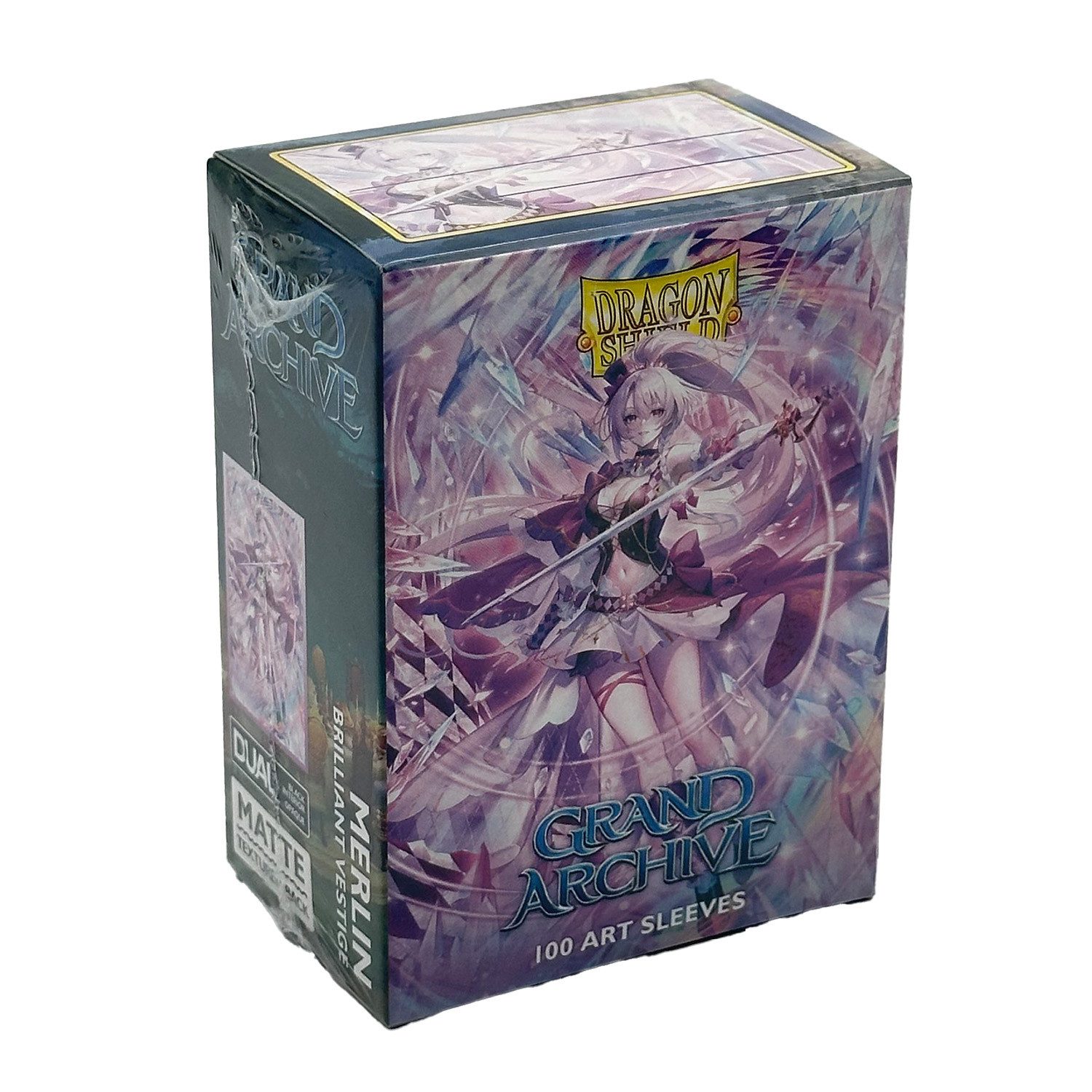Dragon Shield Sammelkarte Standard size License Sleeves - Merlin, Brilliant Vestige(100 Sleeves)