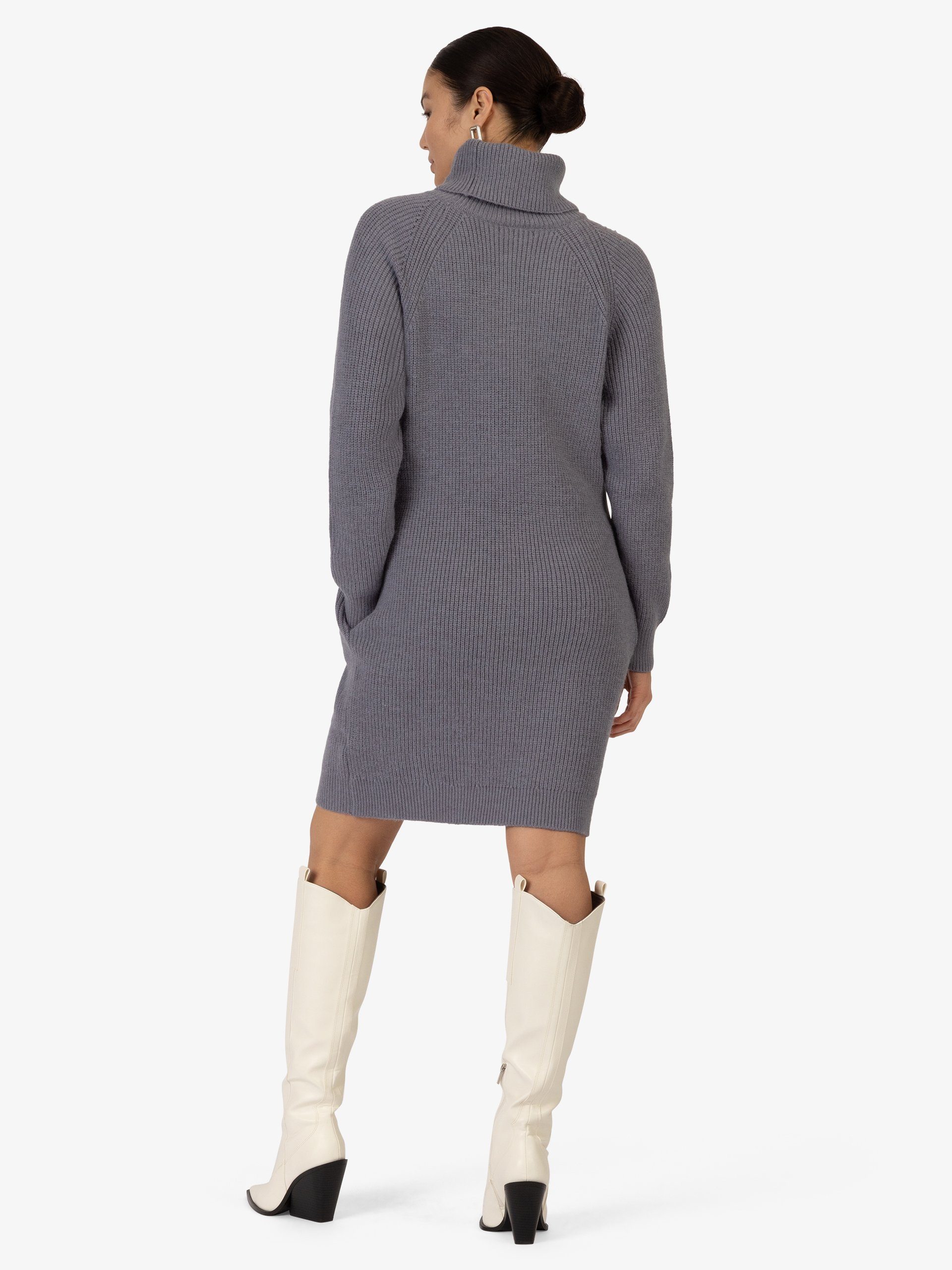 Kraimod Strickkleid mit Monochromes und gestricktes Design