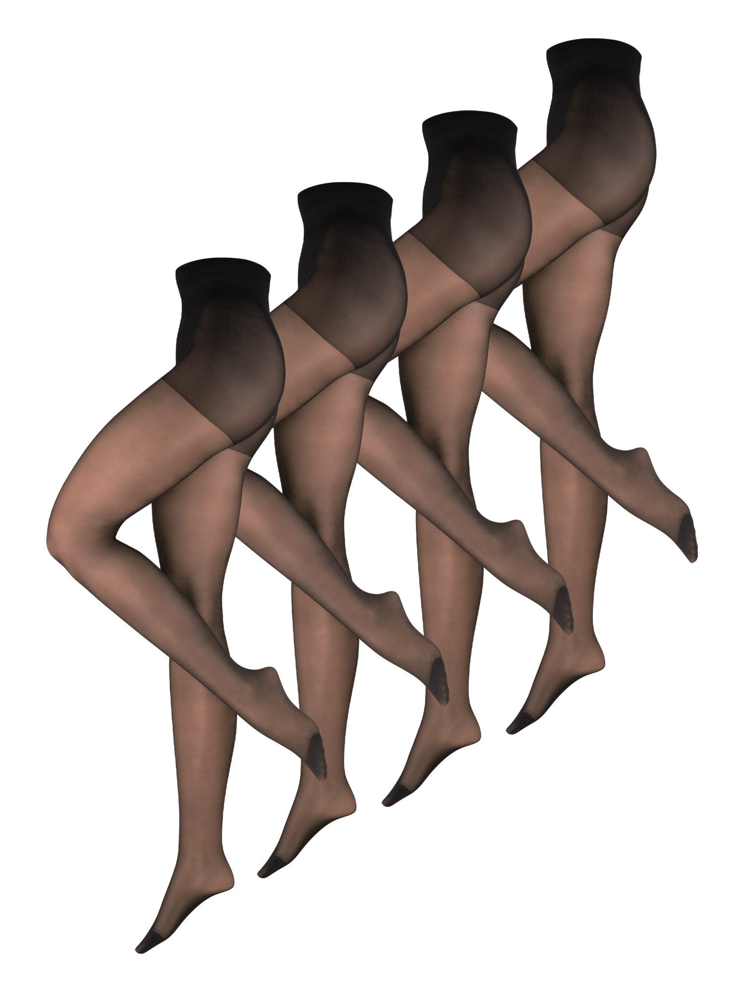 Feinstrumpfhose 4er Sparpack Glamour 30 DEN