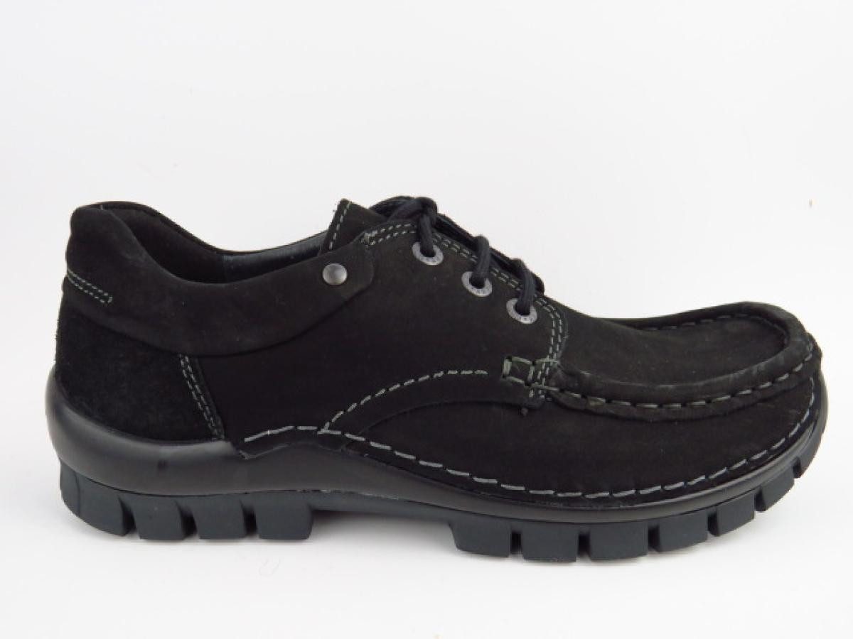 WOLKY Fly Winter Nubuk Schnürschuh