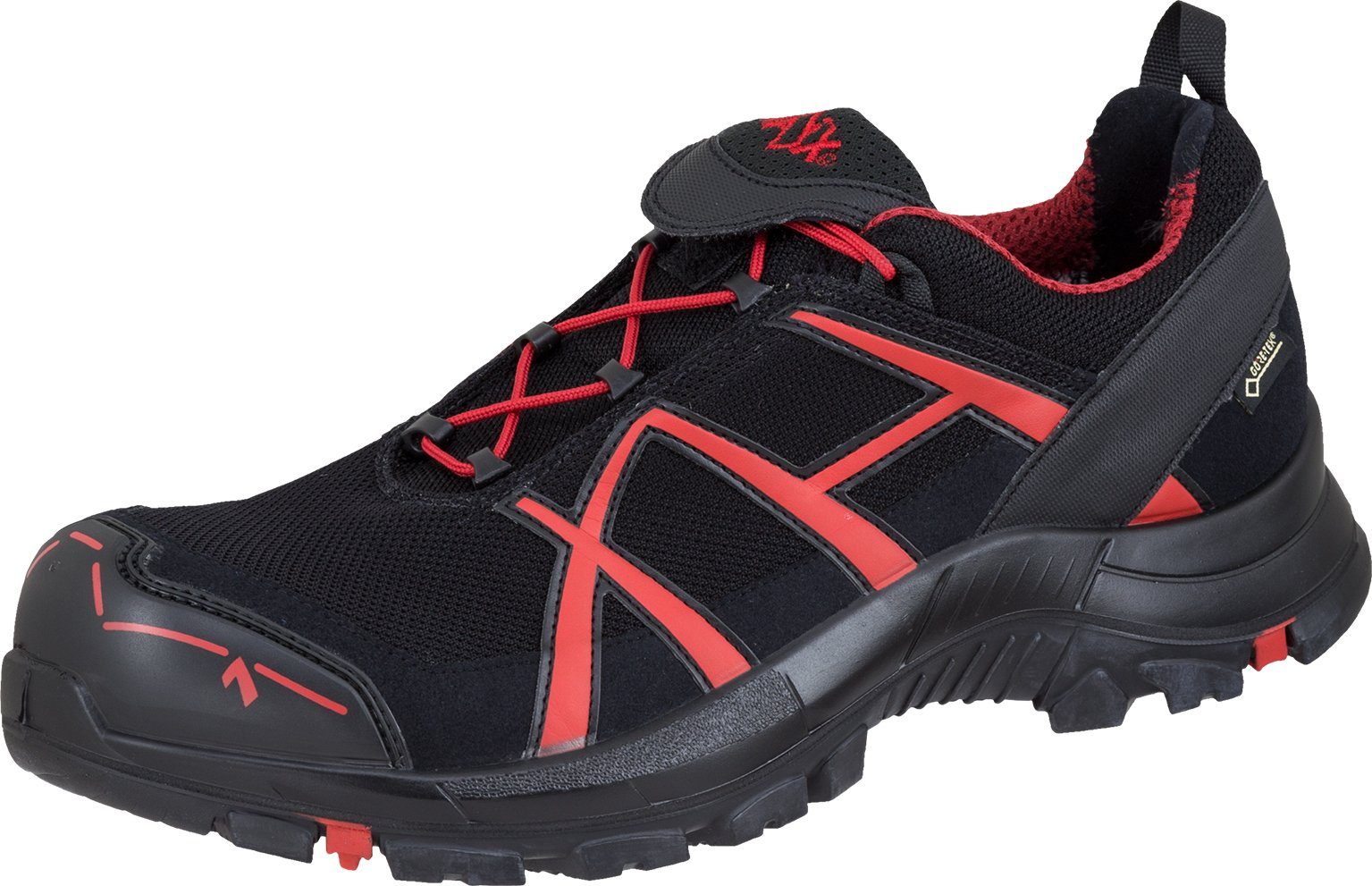 Black haix Eagle Arbeitsschuh low black/red Safety 40.1