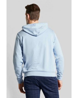 bugatti Kapuzensweatshirt 8950-35070 Rundhals-Ausschnitt, Körpernahe Passform durch Modern Fit